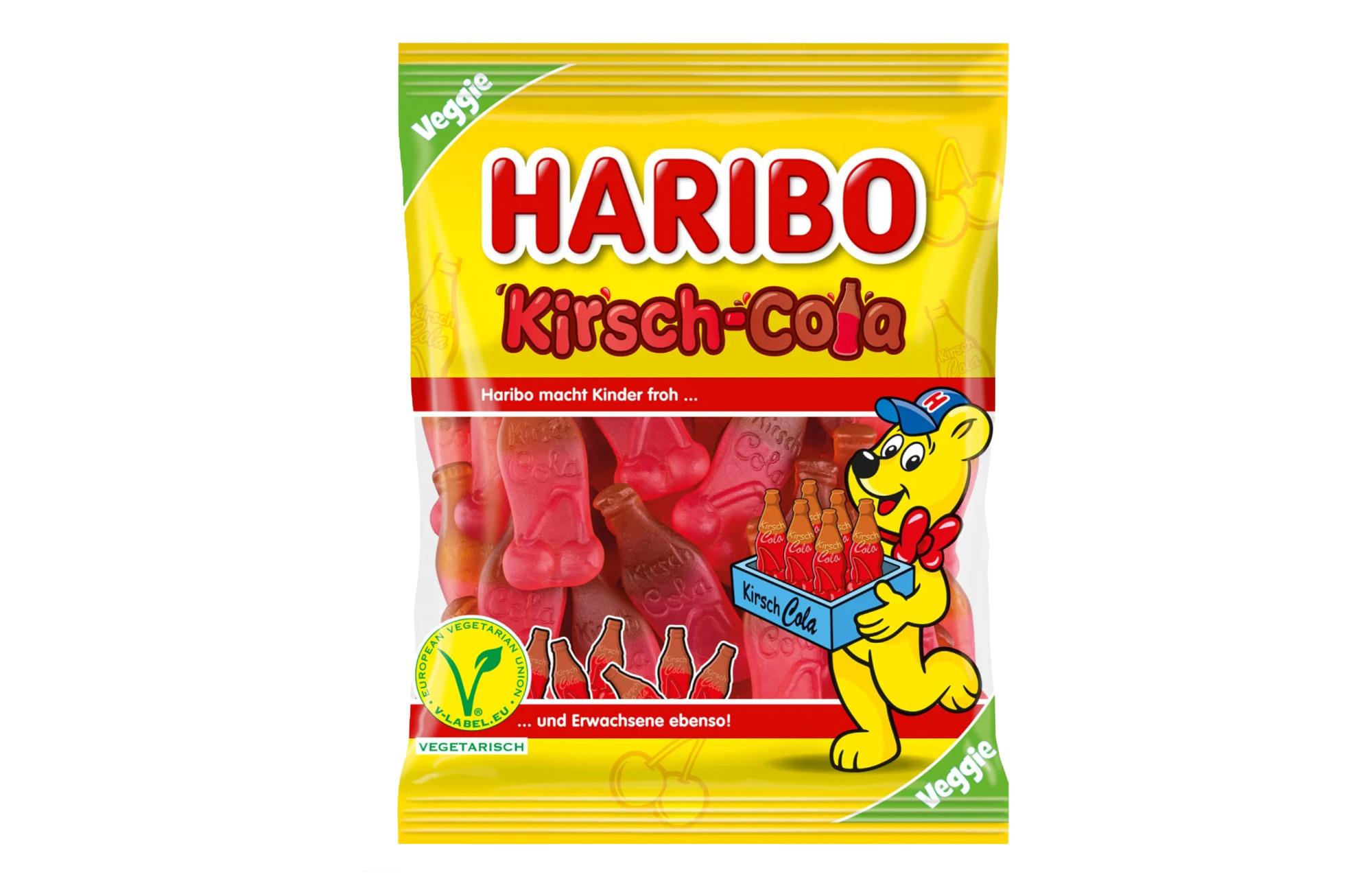 Haribo Kirsch-Cola VEGGIE 175G Beutel