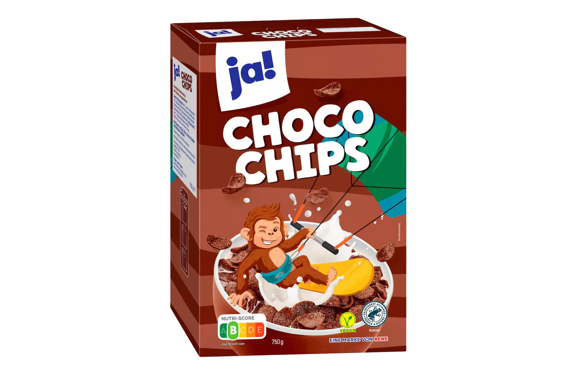 Ja! Choco Chips 750g