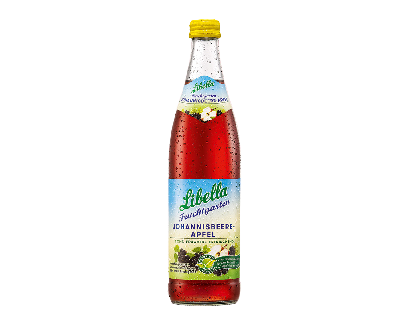 Libella Apfel-Johannisbeere 20x0,5 L Glas (Kiste)