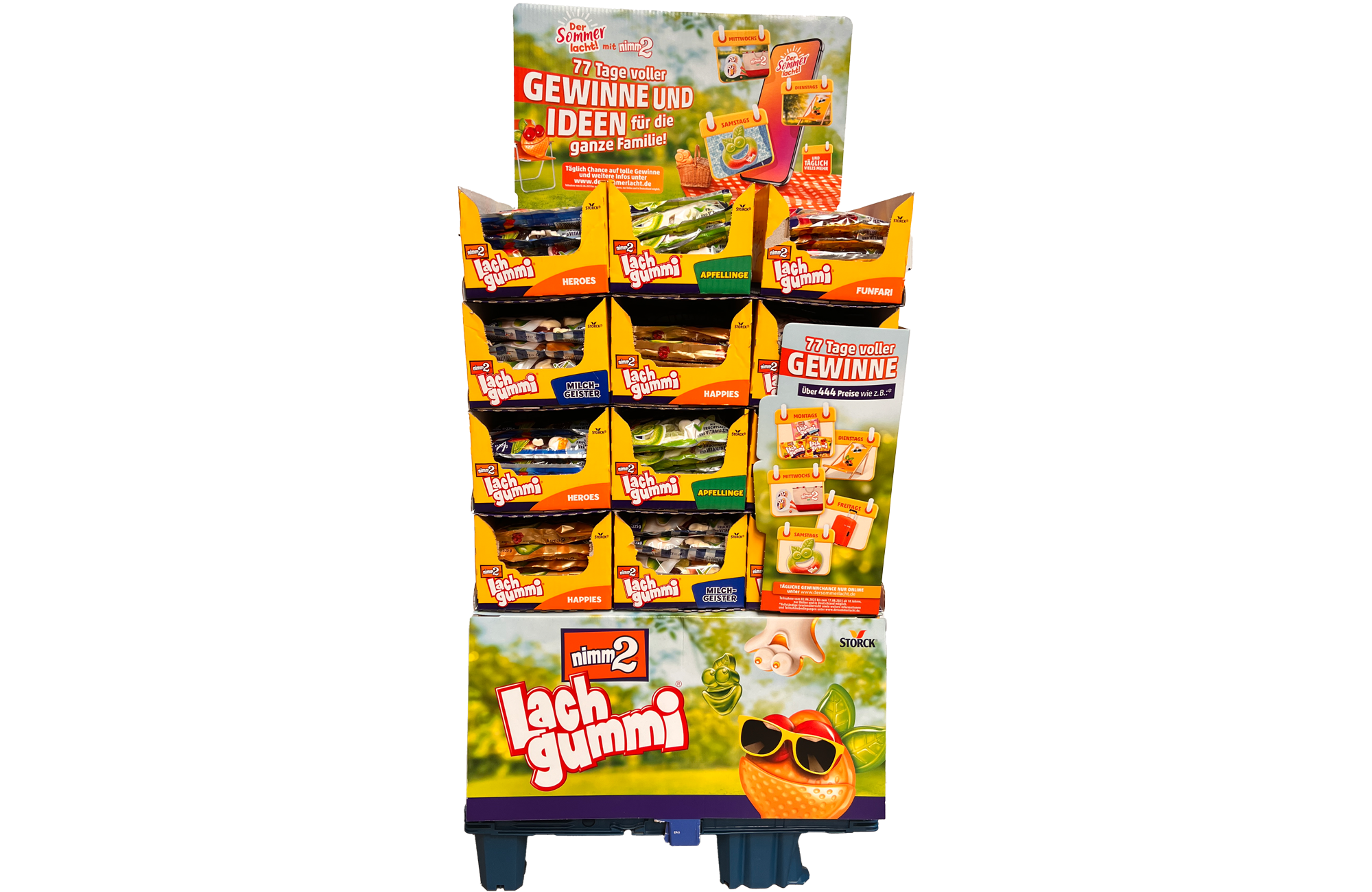 Lachgummi 5-fach 225/325g, 258er Display- Storck