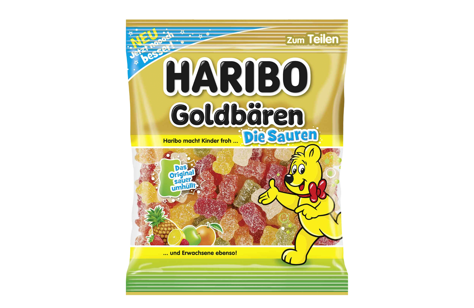 Haribo Goldbären die Sauren 175 g