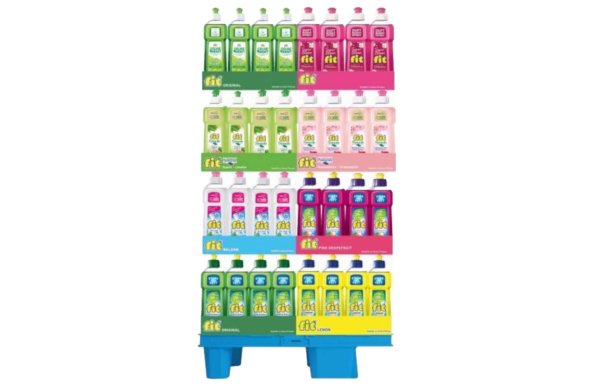 Fit Spülmittel 500ml, 8fach, 192er Display