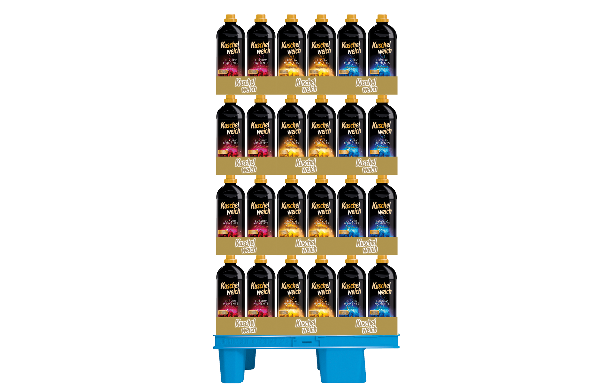 Kuschelweich Luxury Moments WSP 1L/ 40WL, 3fach, 144er Display