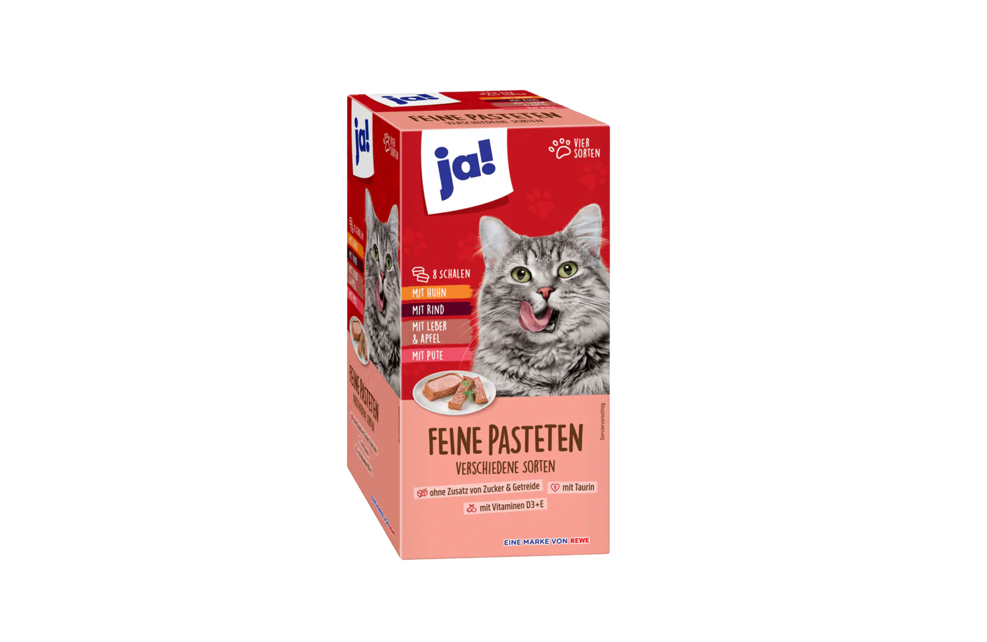Ja! Feine Pasteten 8x100g