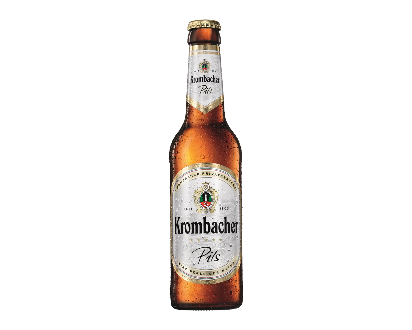 Krombacher Pils Longneck 24x0,33 L, 4,8 % alc Vol (Kiste)