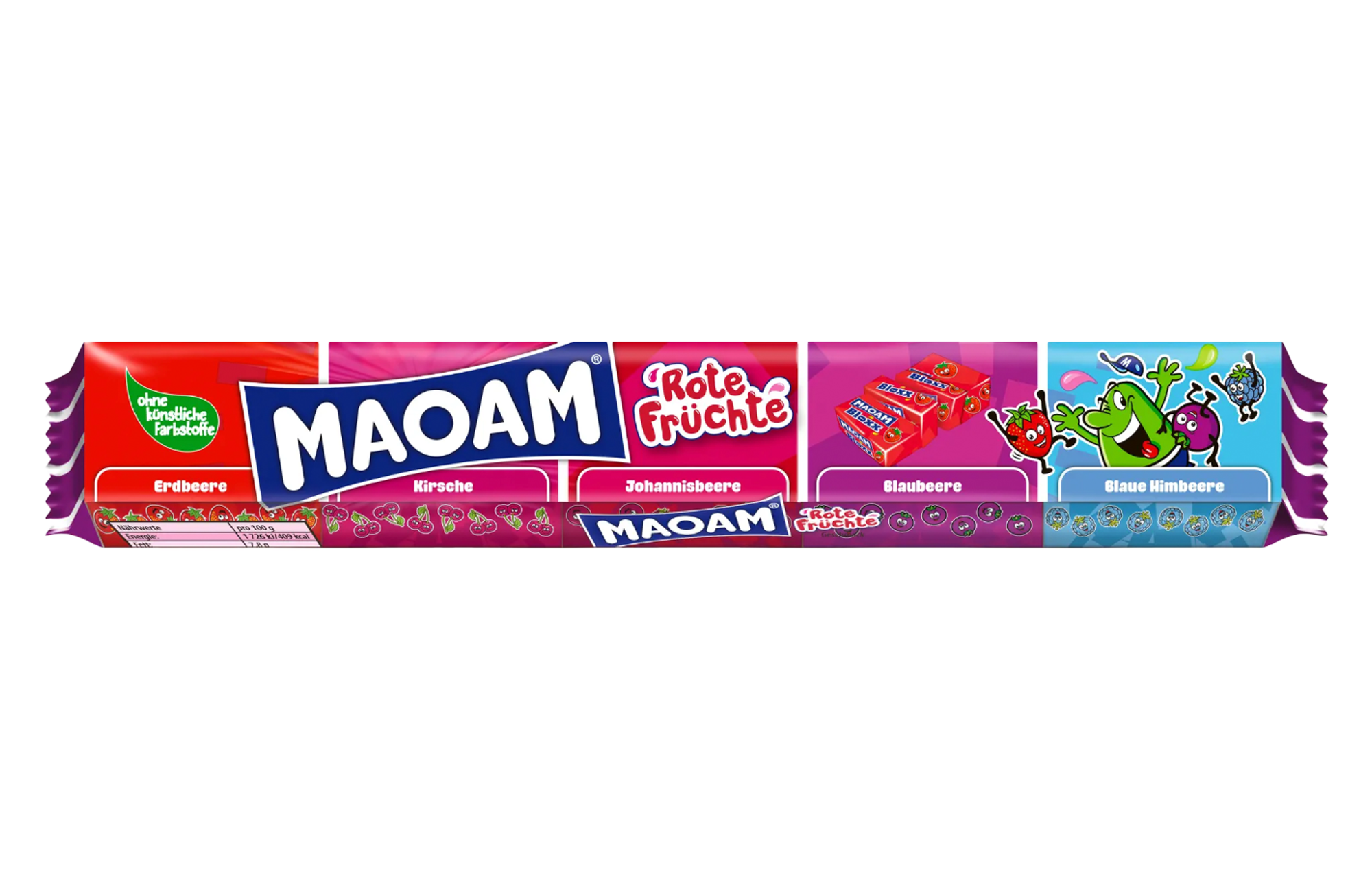 Maoam Bloxx W.Red Berries 10er 220g