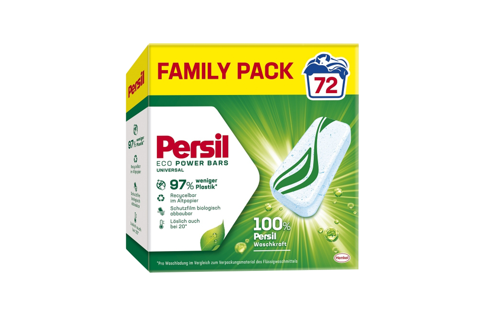 Persil Eco Power Bars 72WG, Universal - 2,124Kg