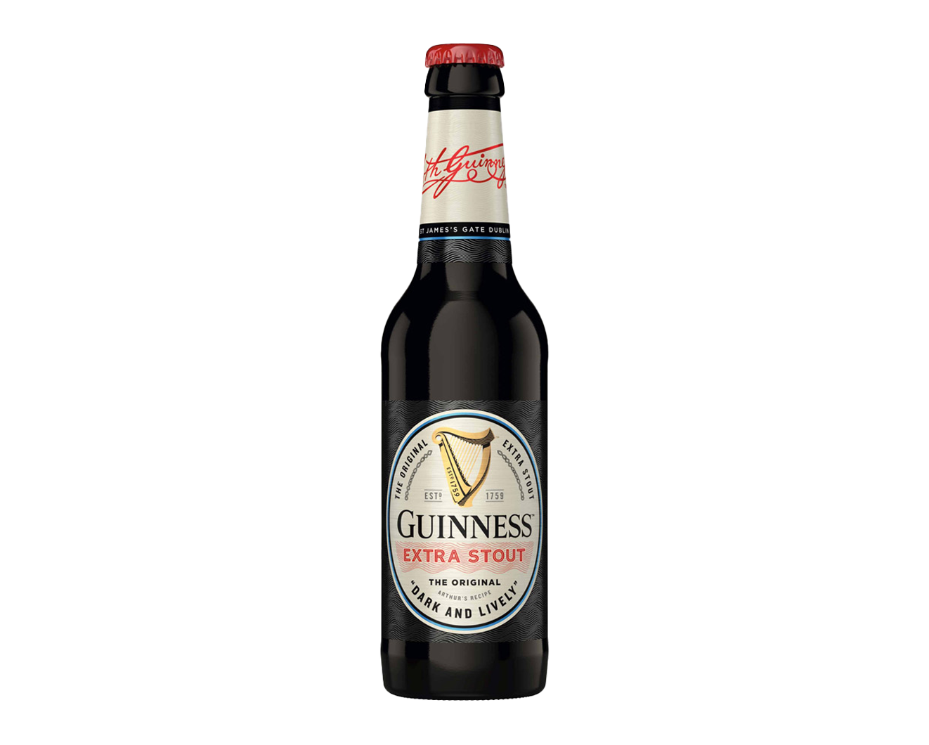 Guinness Extra Stout 24x0,33 L, 5 % alc Vol (Kiste)