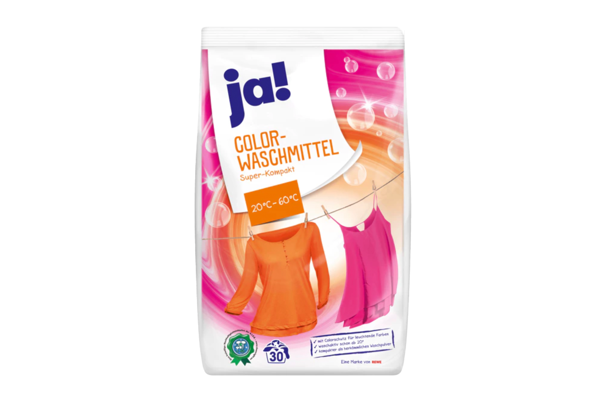 Ja! Colorwaschmittel Konz 30 WL