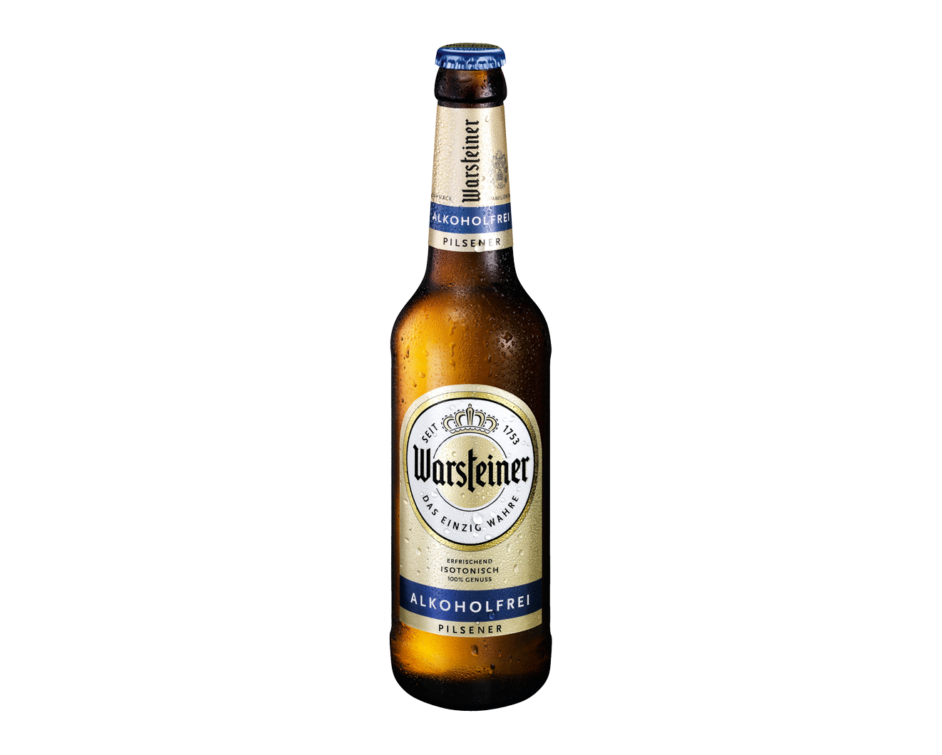 Warsteiner Alkoholfrei 24x0,33 L, 0,0 % alc Vol (Kiste)