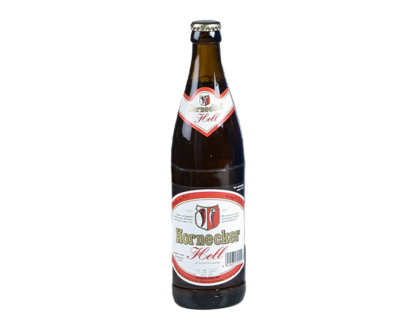 Hornecker Vollbier hell 20x0,5 L, 4,8 % alc Vol (Kiste)