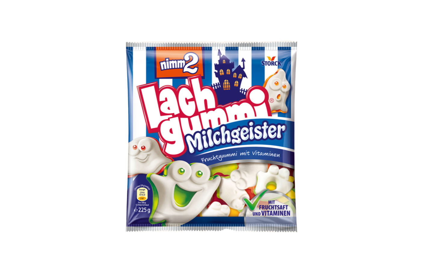 nimm2 Lachgummi Milchgeister 225g - Storck
