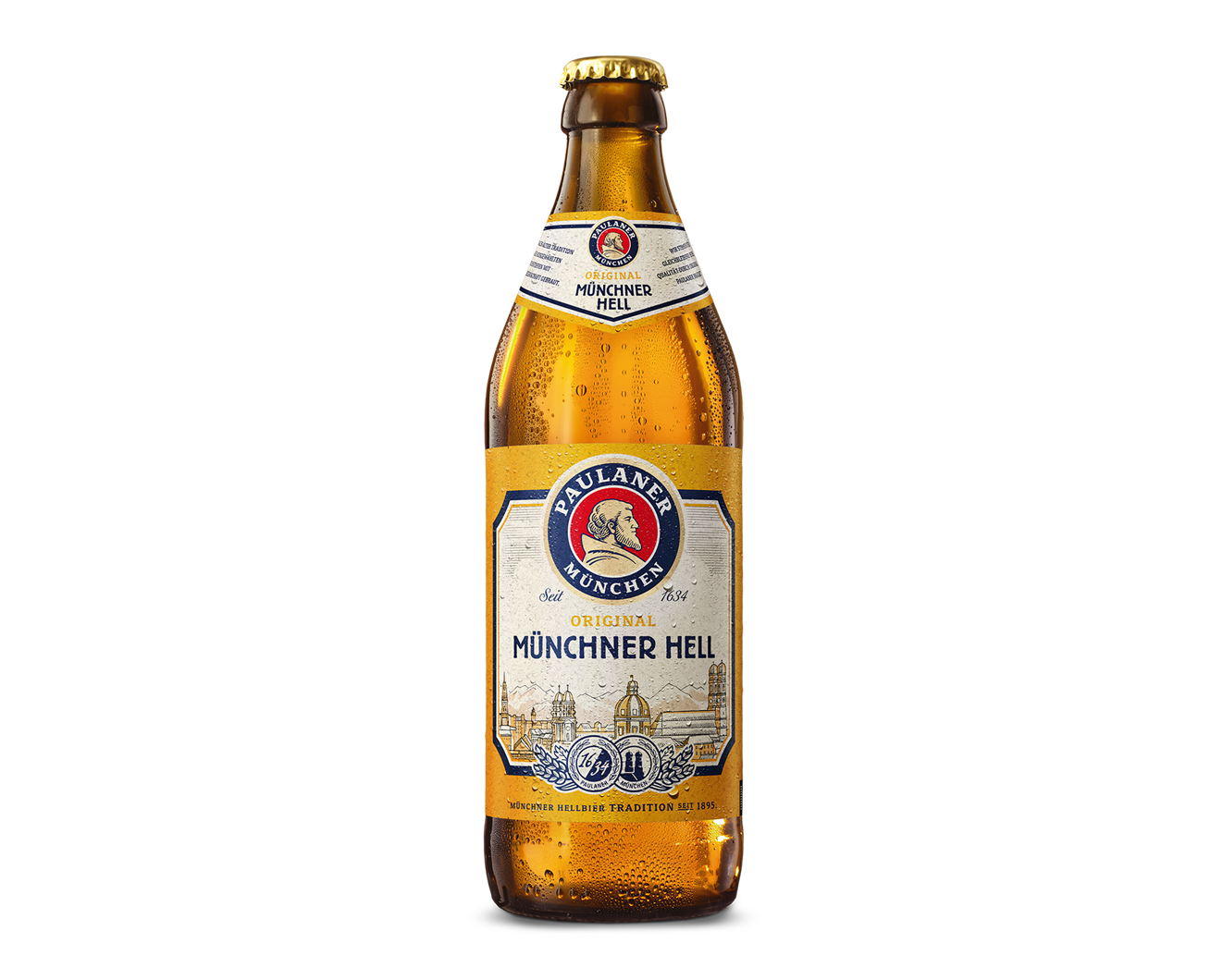 Paulaner Münchener Hell 18x0,33 L, 4,9 % alc Vol (Kiste)