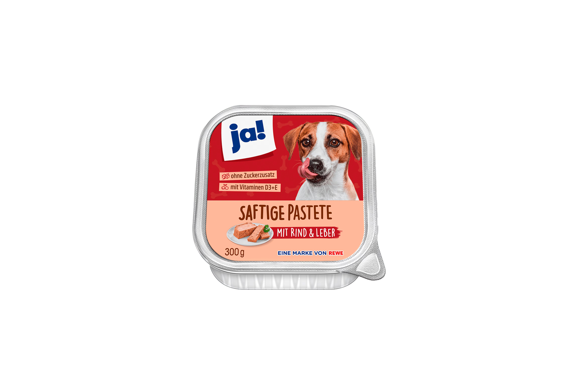 Ja! Pastete mit Rind+Leber 300g