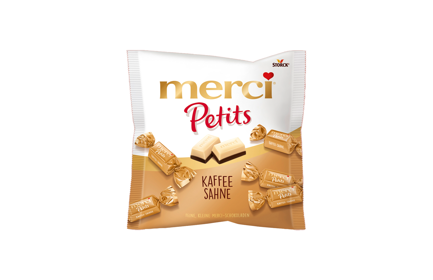 merci Petits Kaffee Sahne 125g - Storck