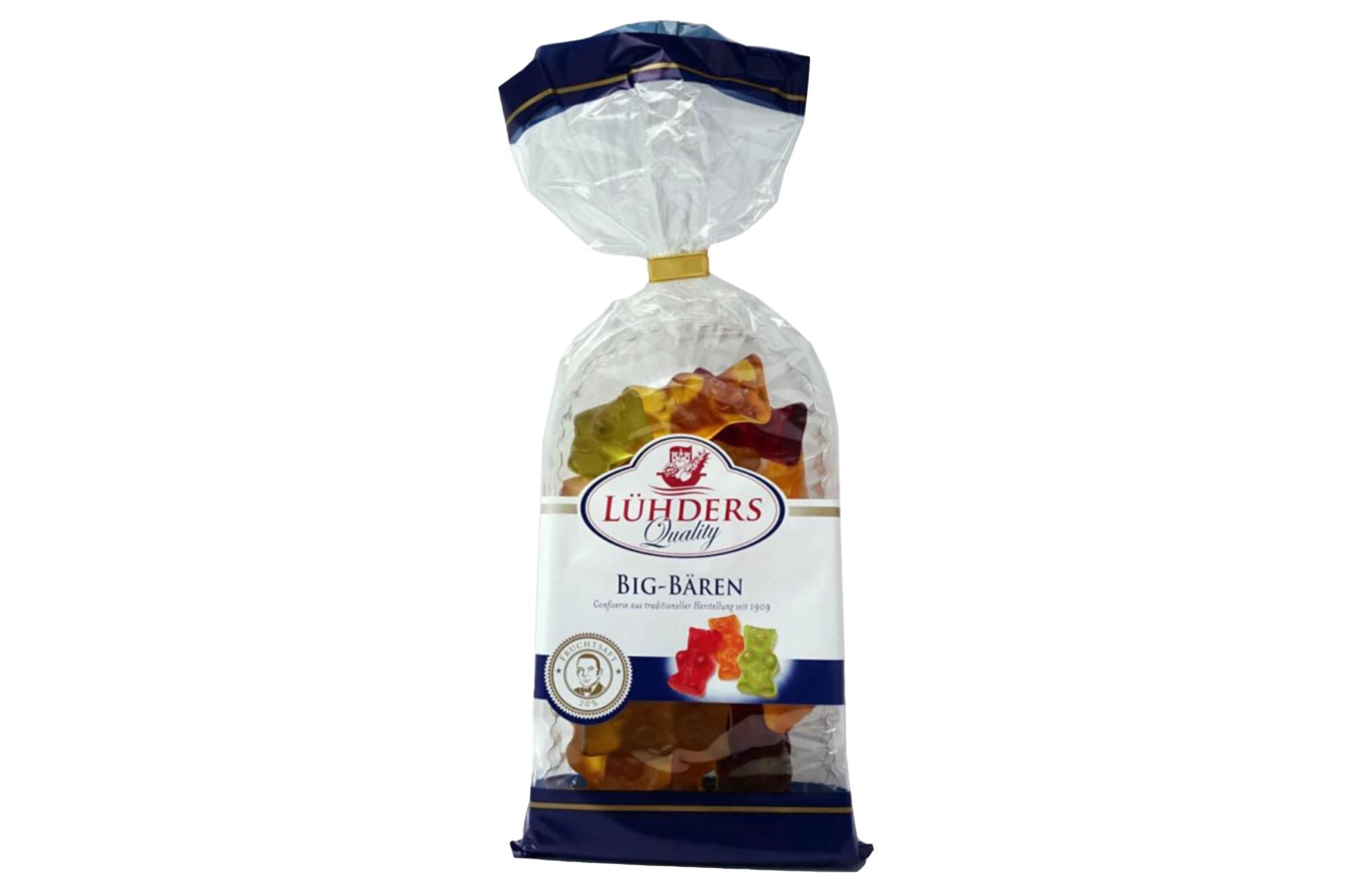 Lühders Big-Bären-Fruchtgummi 200g