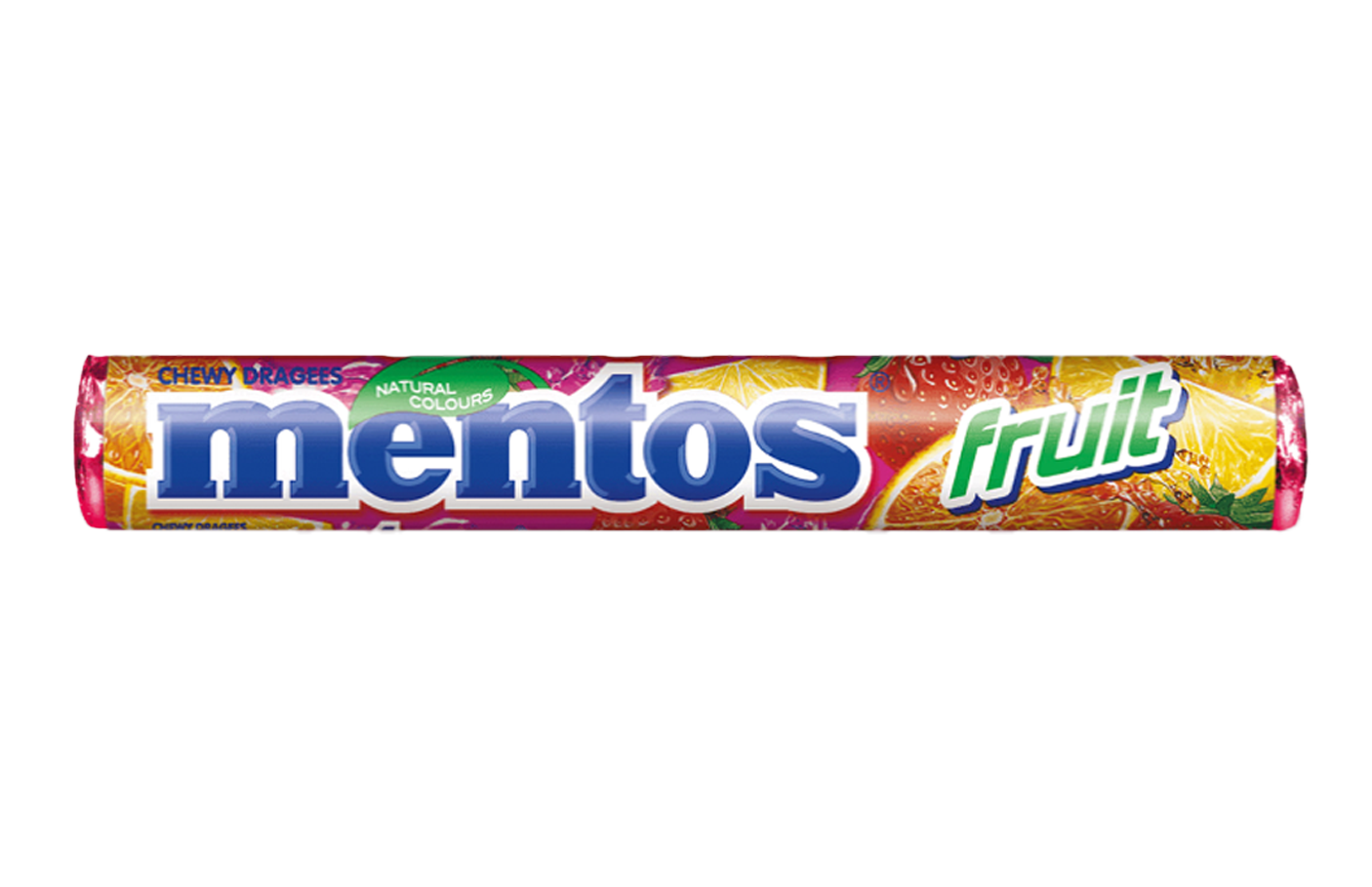 Mentos Frucht 38g Einzelrolle