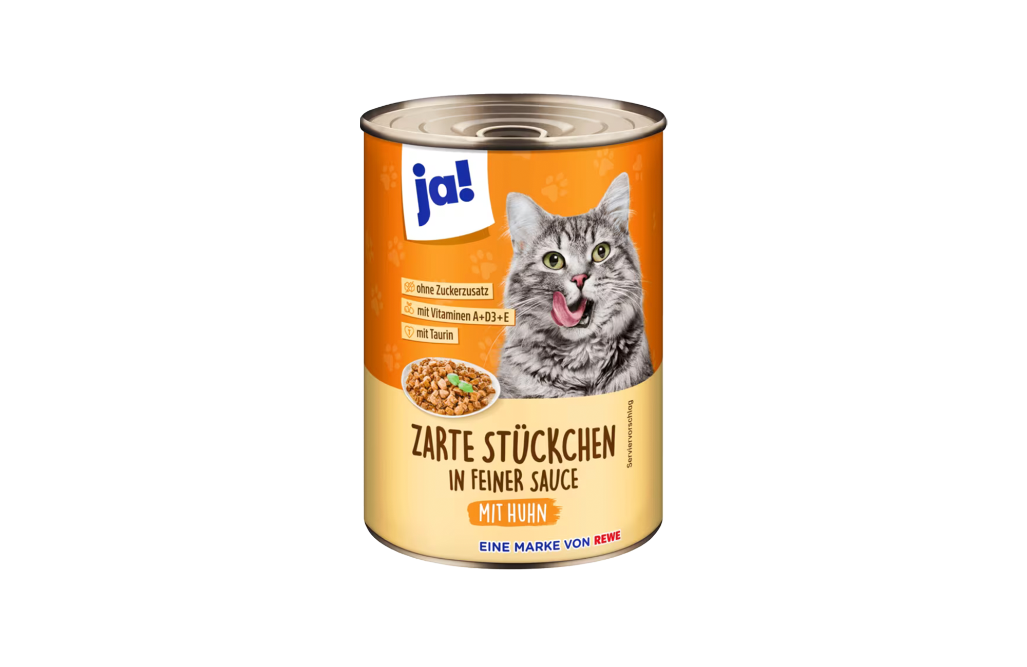 Ja! Zarte Stücke Huhn in Sauce 415g