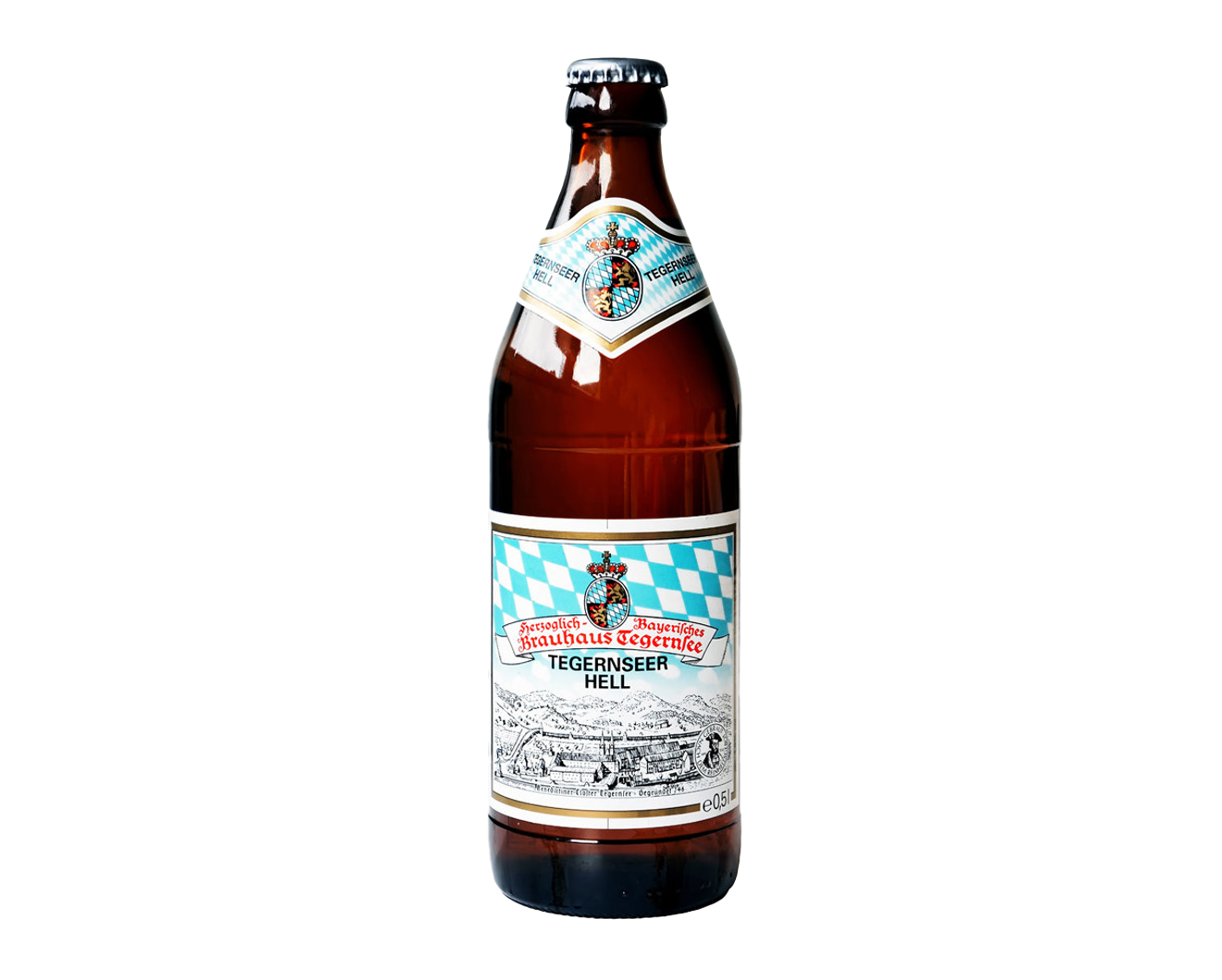Tegernseer Hell 20x0,5 L, 4,8 % alc Vol (Kiste)