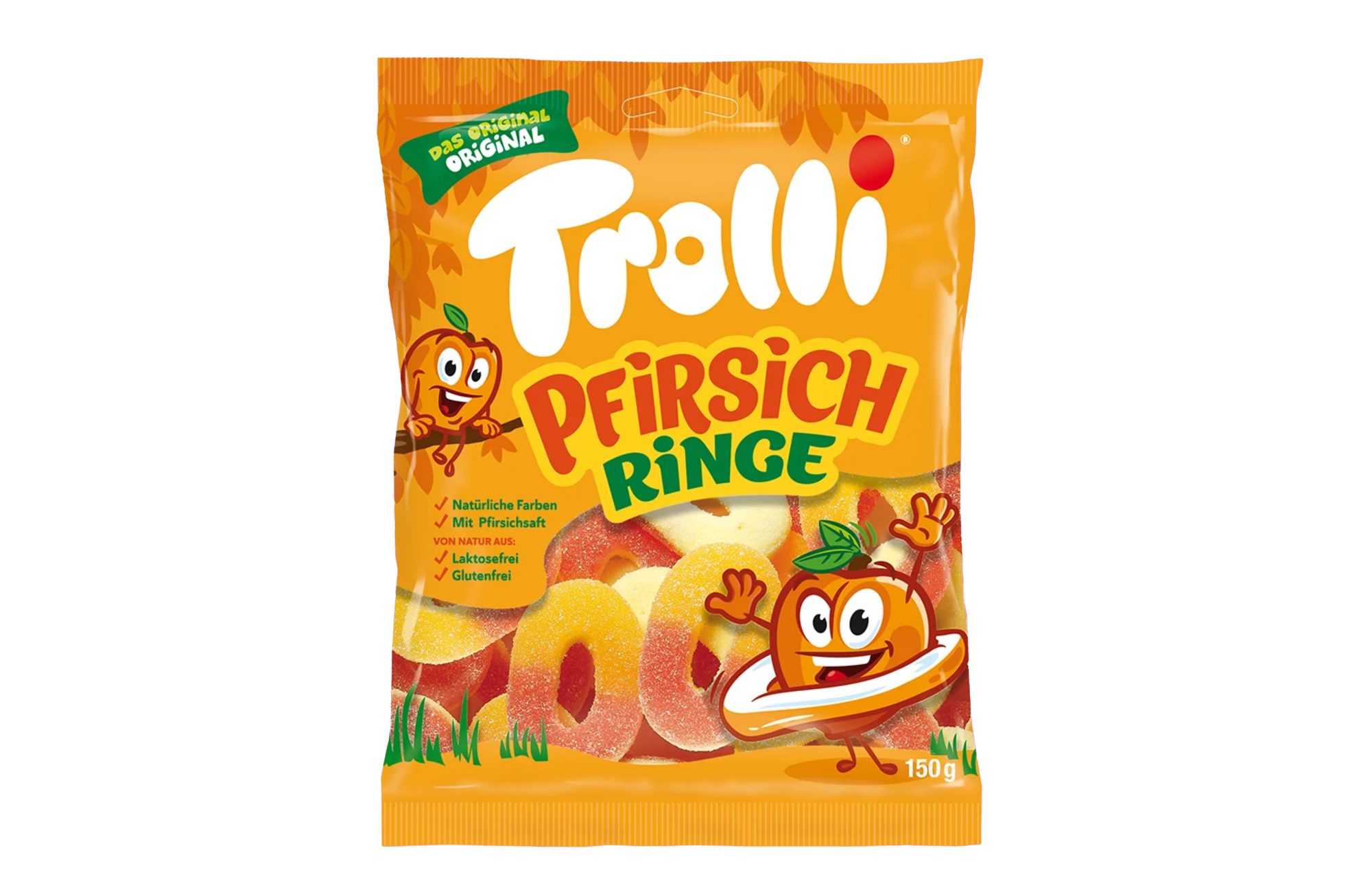 Trolli Pfirsichringe 150g- 177029