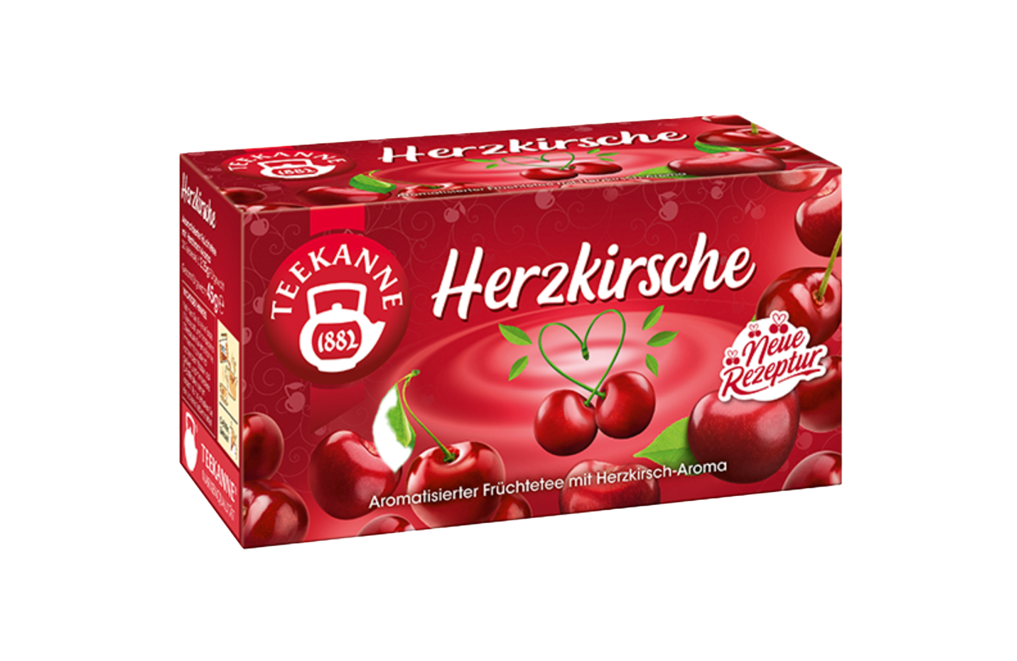 Teekanne Herzkirsche 20er