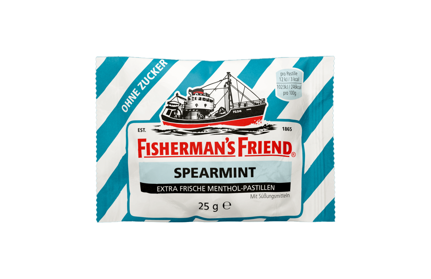 Fisherman's Friend Spearmint o.Z 25 g Einzelpack