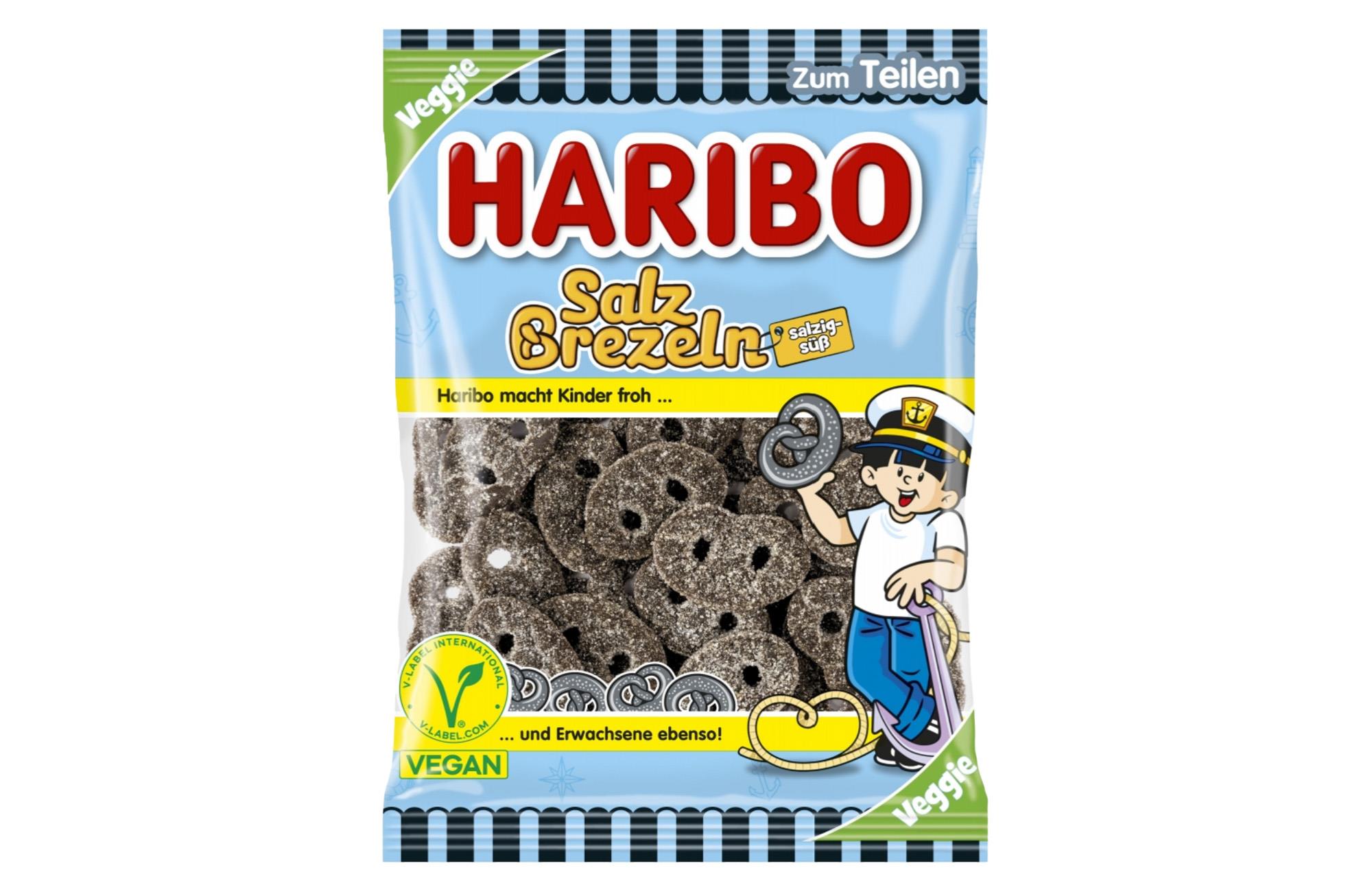 Haribo Salzbrezel VEGAN 175G Beutel