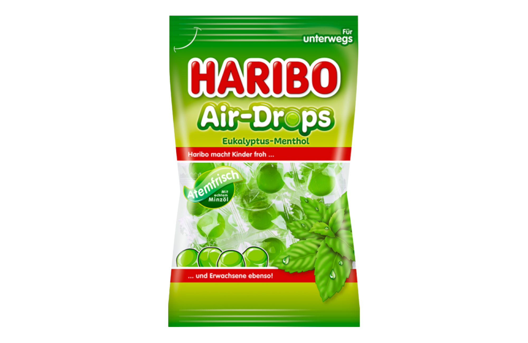 Haribo Air-Drops Euka Menthol 100g
