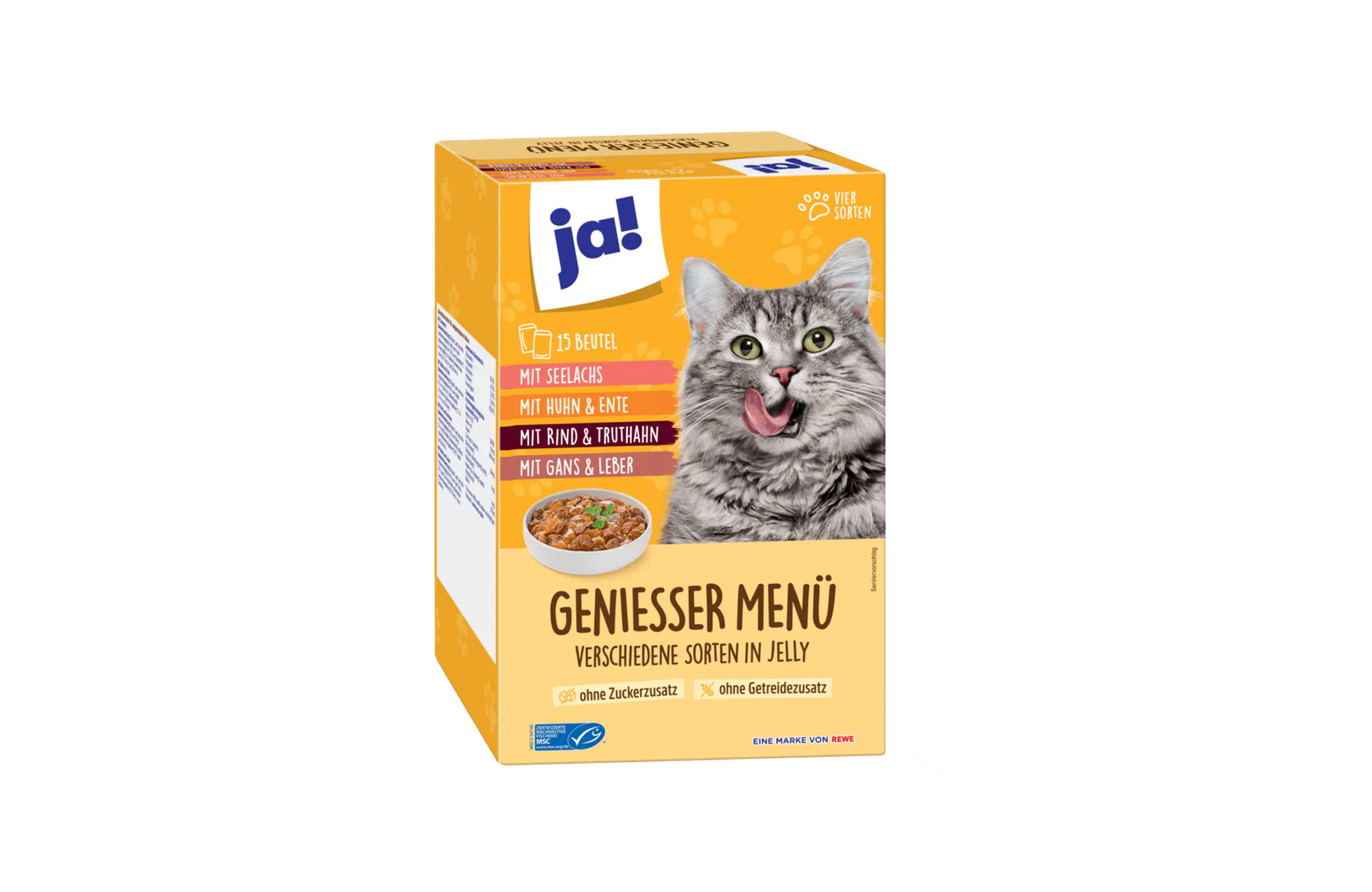 Ja! Geniesser Menü Multipack Geflügel+Fleisch
