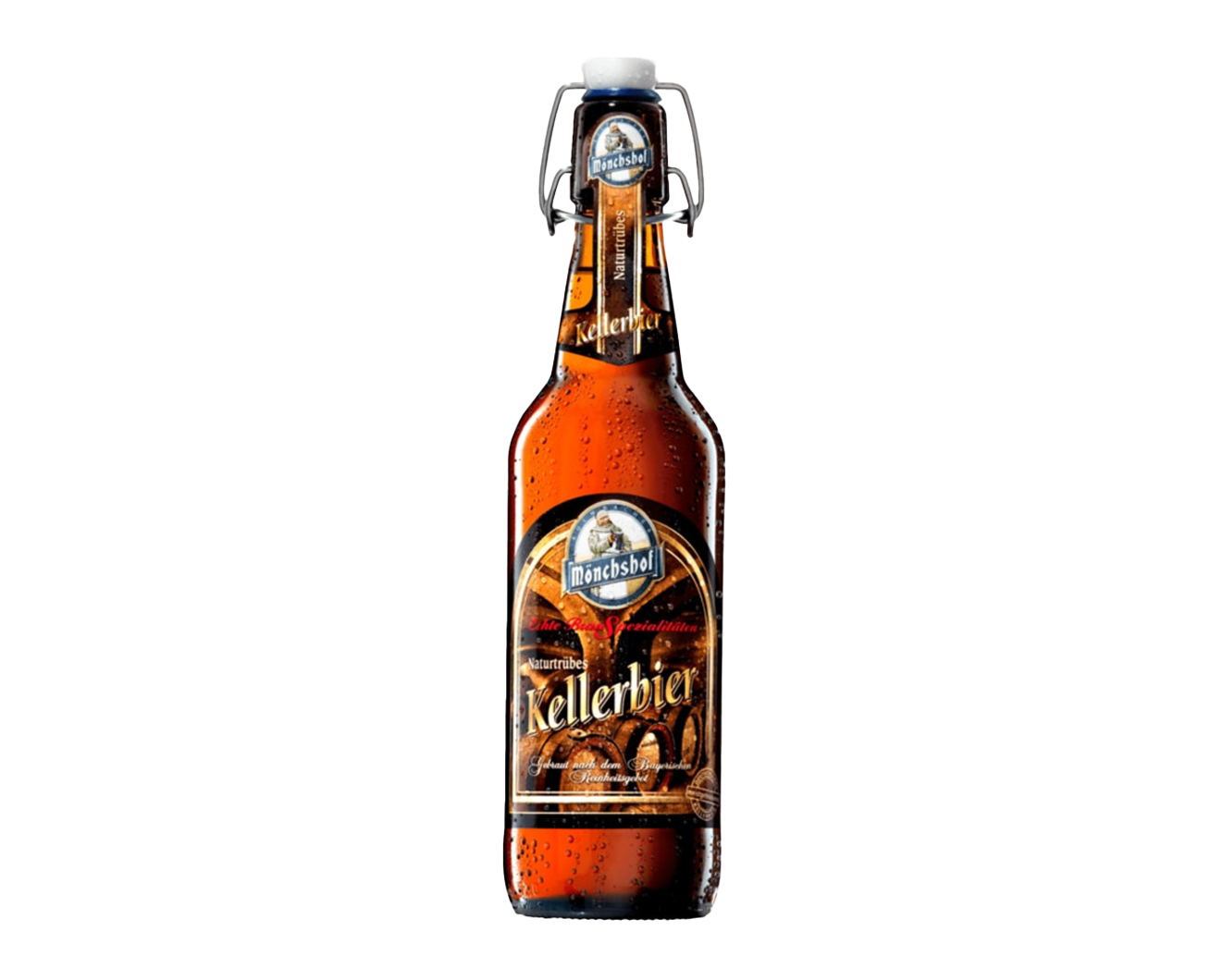 Mönchshof Kellerbier (Bügelver.) 20x0,5 L, 5,4 % alc Vol (Kiste)