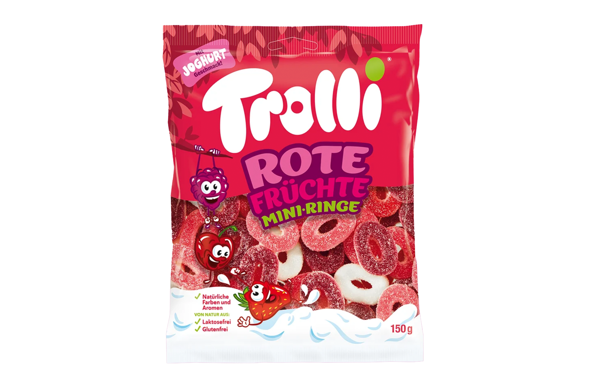 Trolli Rote Früchte Mini-Ringe 150g- 177180