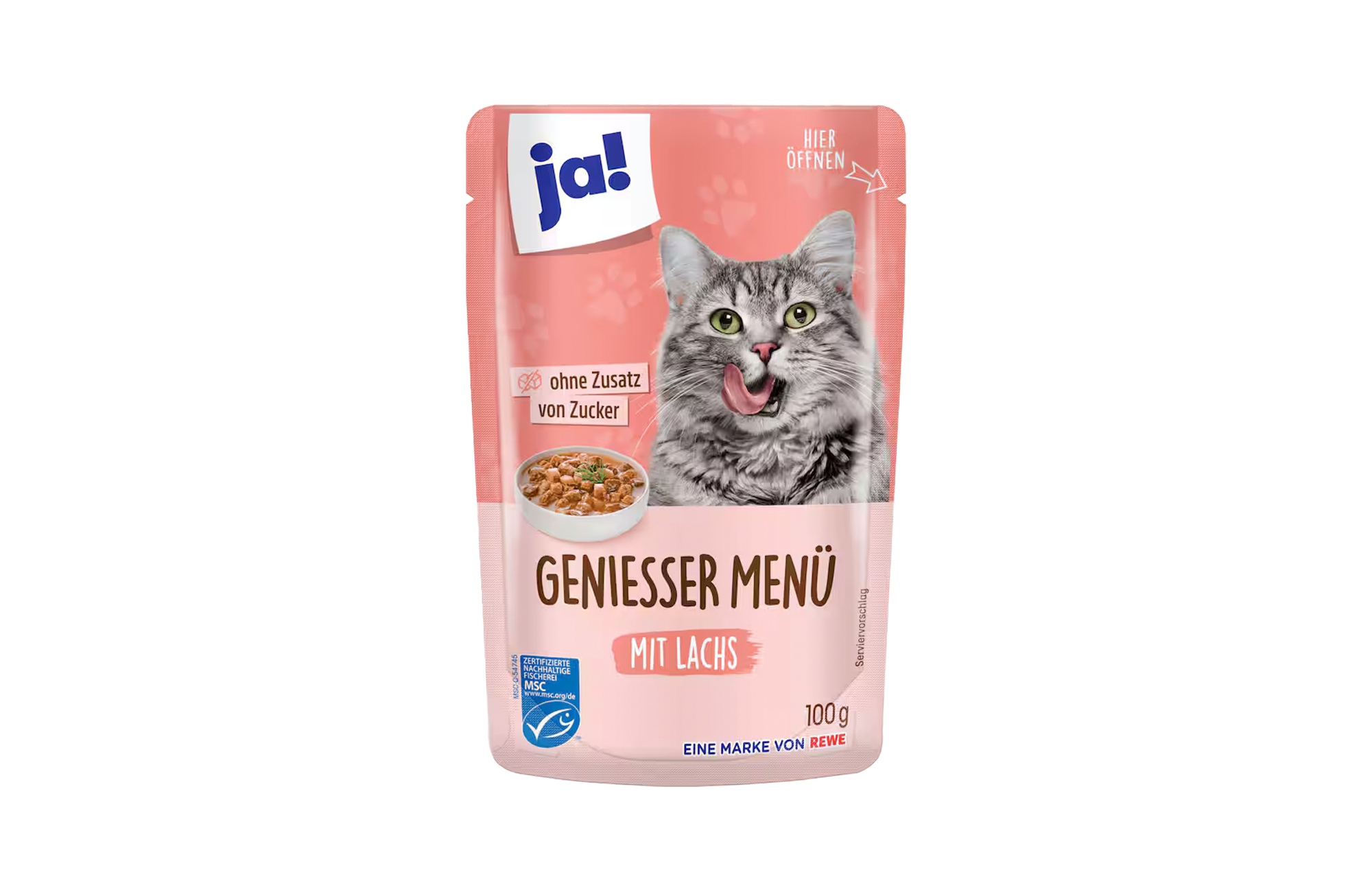 Ja! Geniesser Menü Lachs 100g