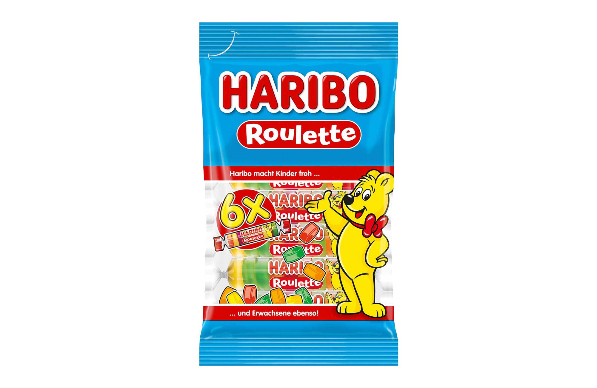 Haribo Roulette 6er 150G Beutel
