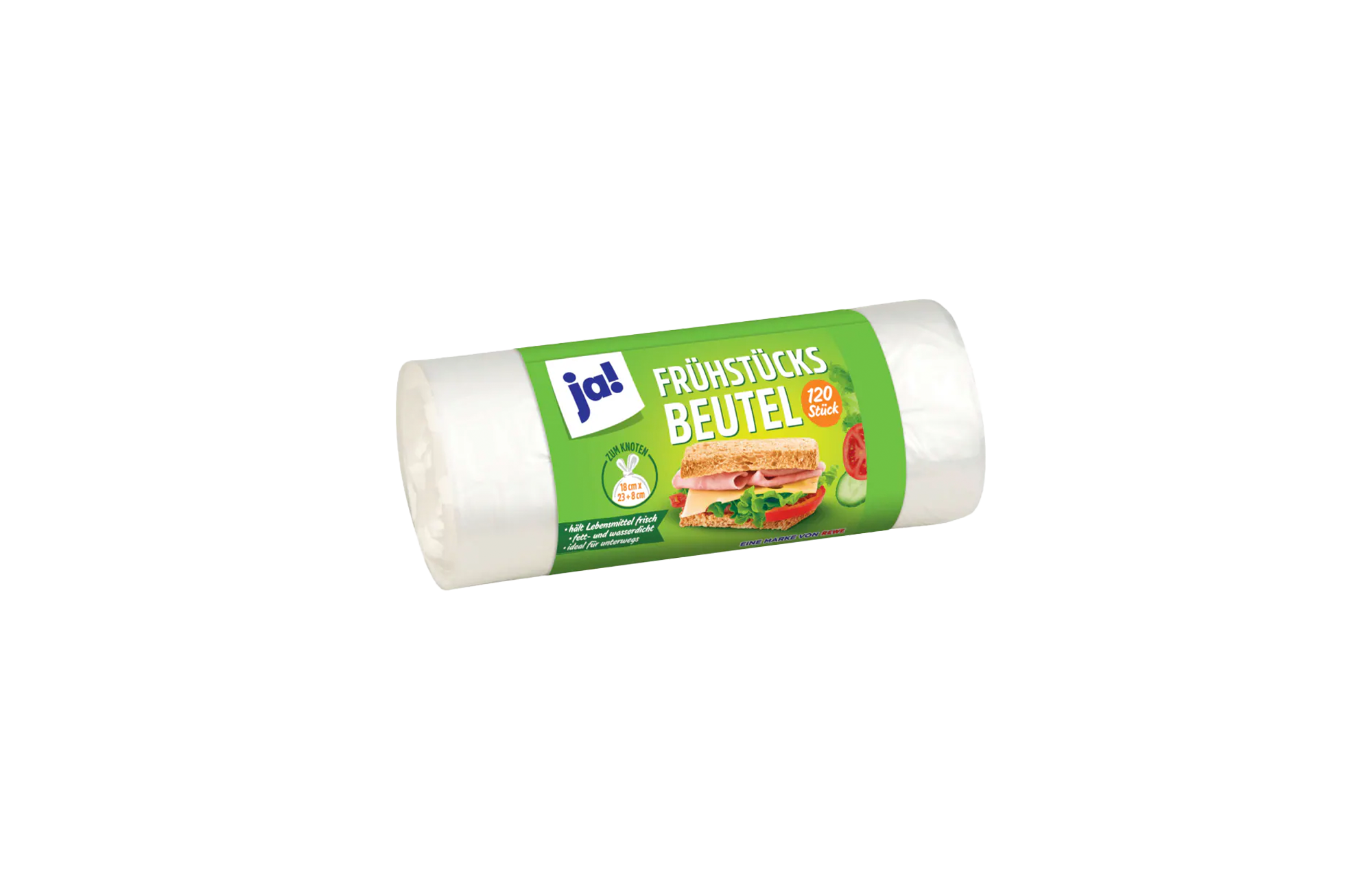 JA! Frühstücksbeutel 1,4 L 120 St. PK.