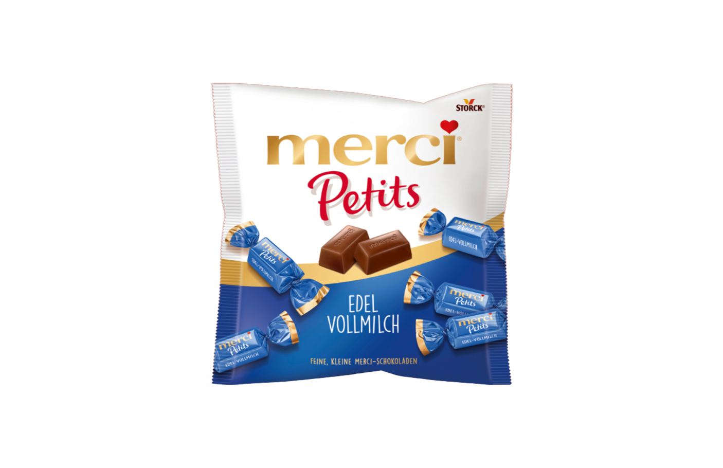 merci Petits Edel Vollmilch 125g - Storck