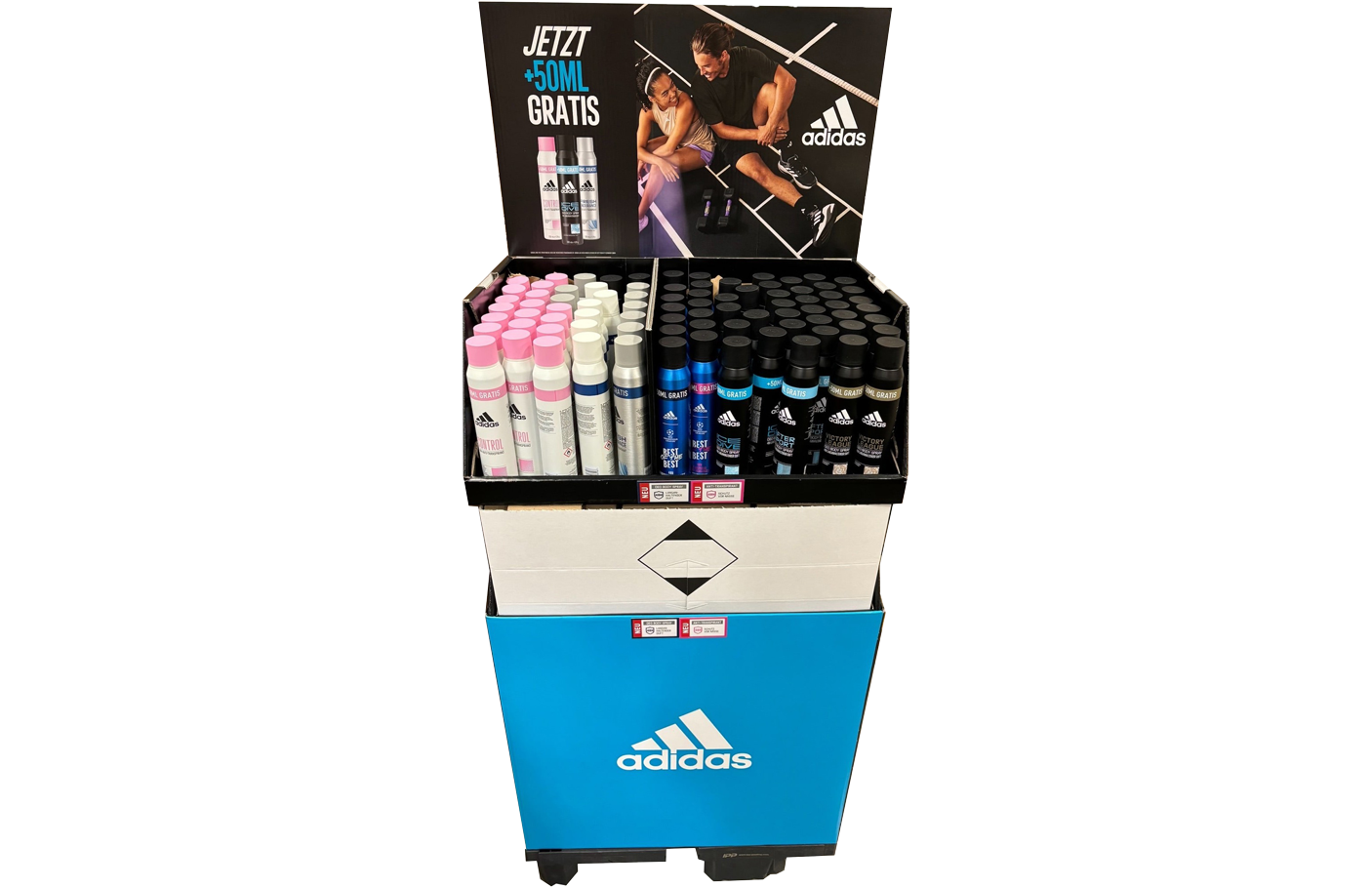 Adidas Deospray 150ml+50ml, 168tlg.