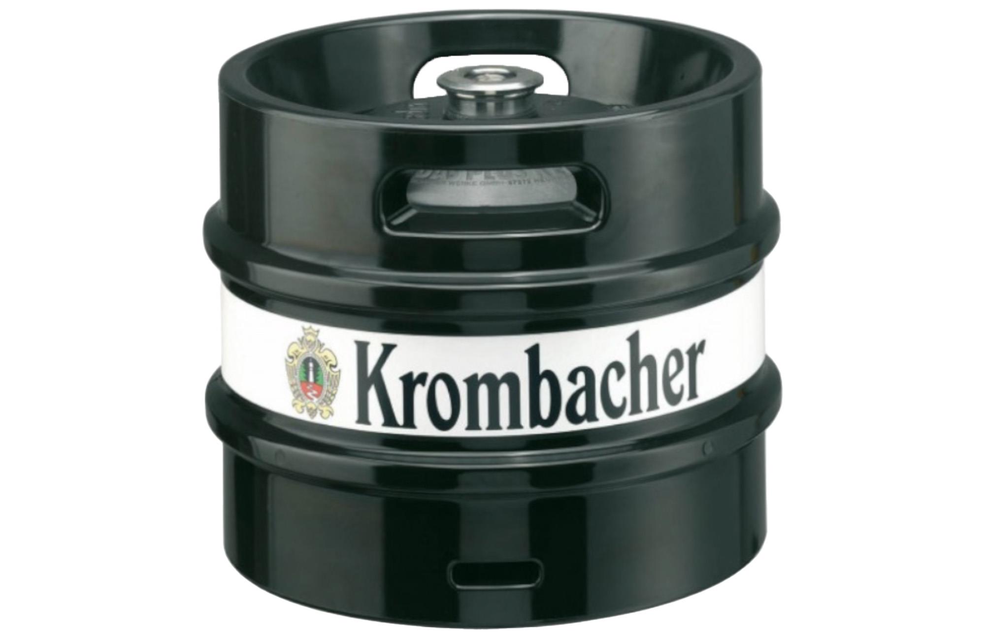 Krombacher Pils 30 L, 4,8 % alc Vol KEG Fass