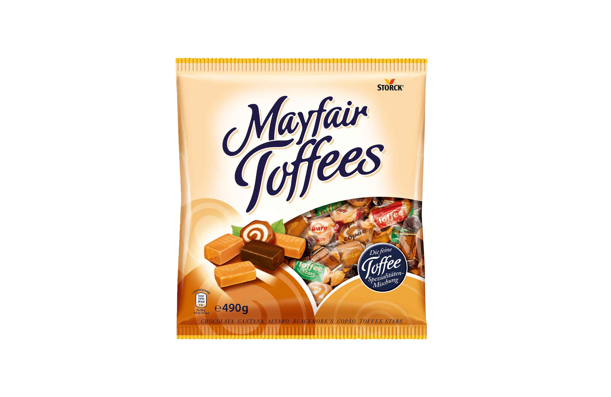 Bunte Welt Mayfair Toffees 490g - Storck