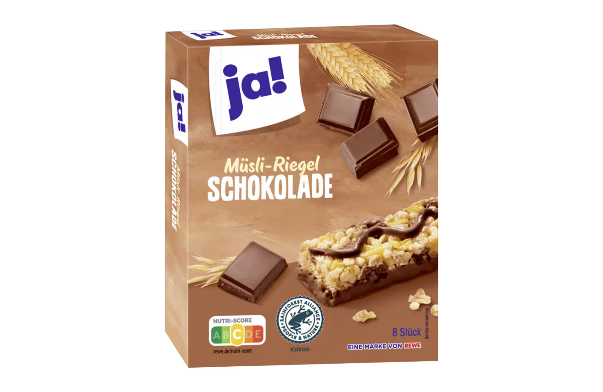 Ja! Müsliriegel Schoko 8x25g