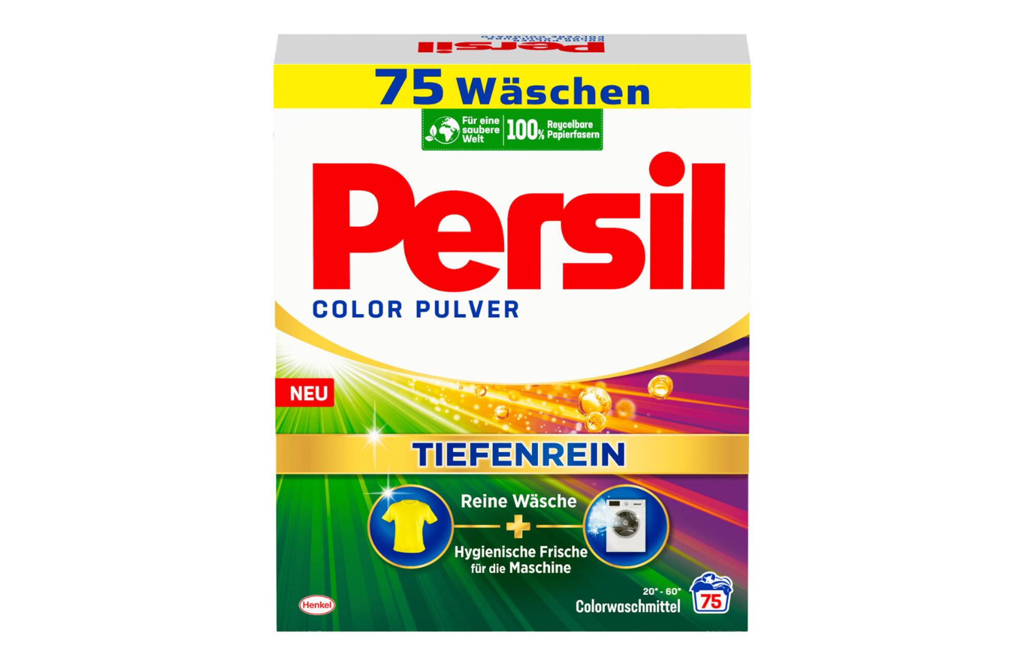 Persil Color Waschmittel Pulver 75 WL, 4,5