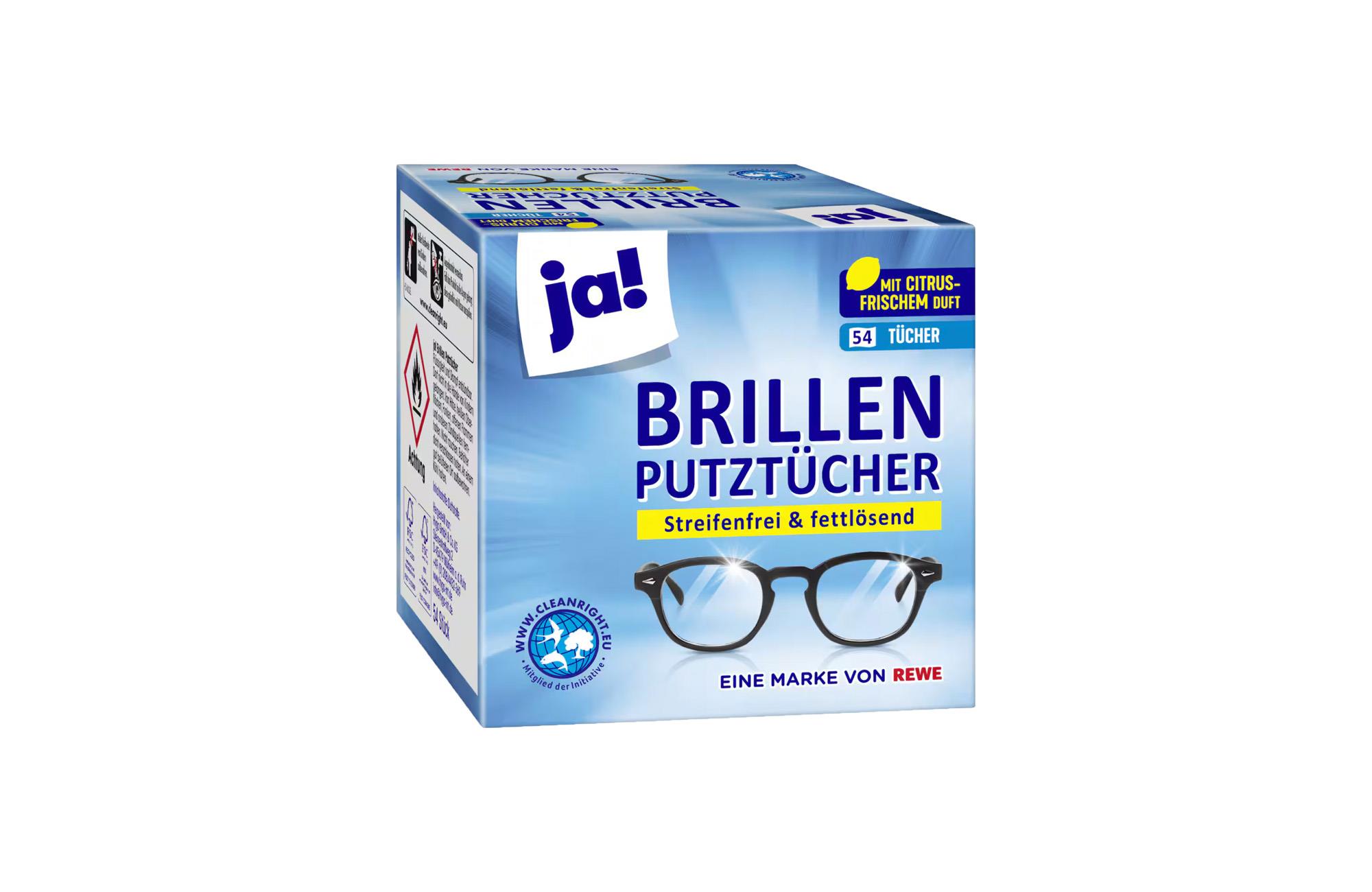 JA! Brillenputztücher 54 Stk Pack