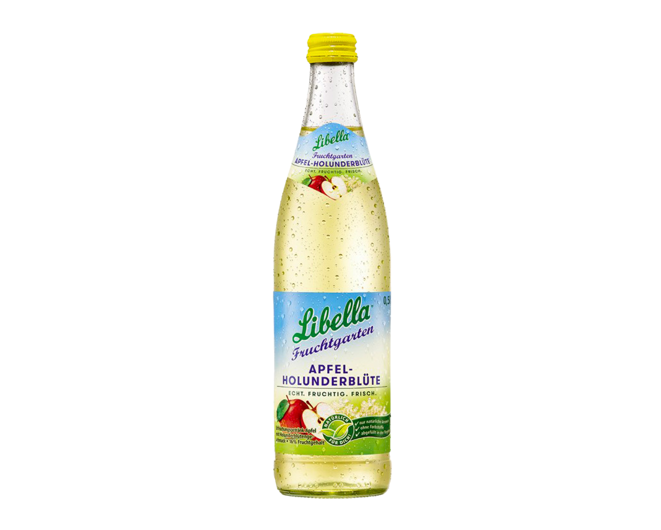 Libella Apfel-Holunderblüte 20x0,5 L Glas (Kiste)