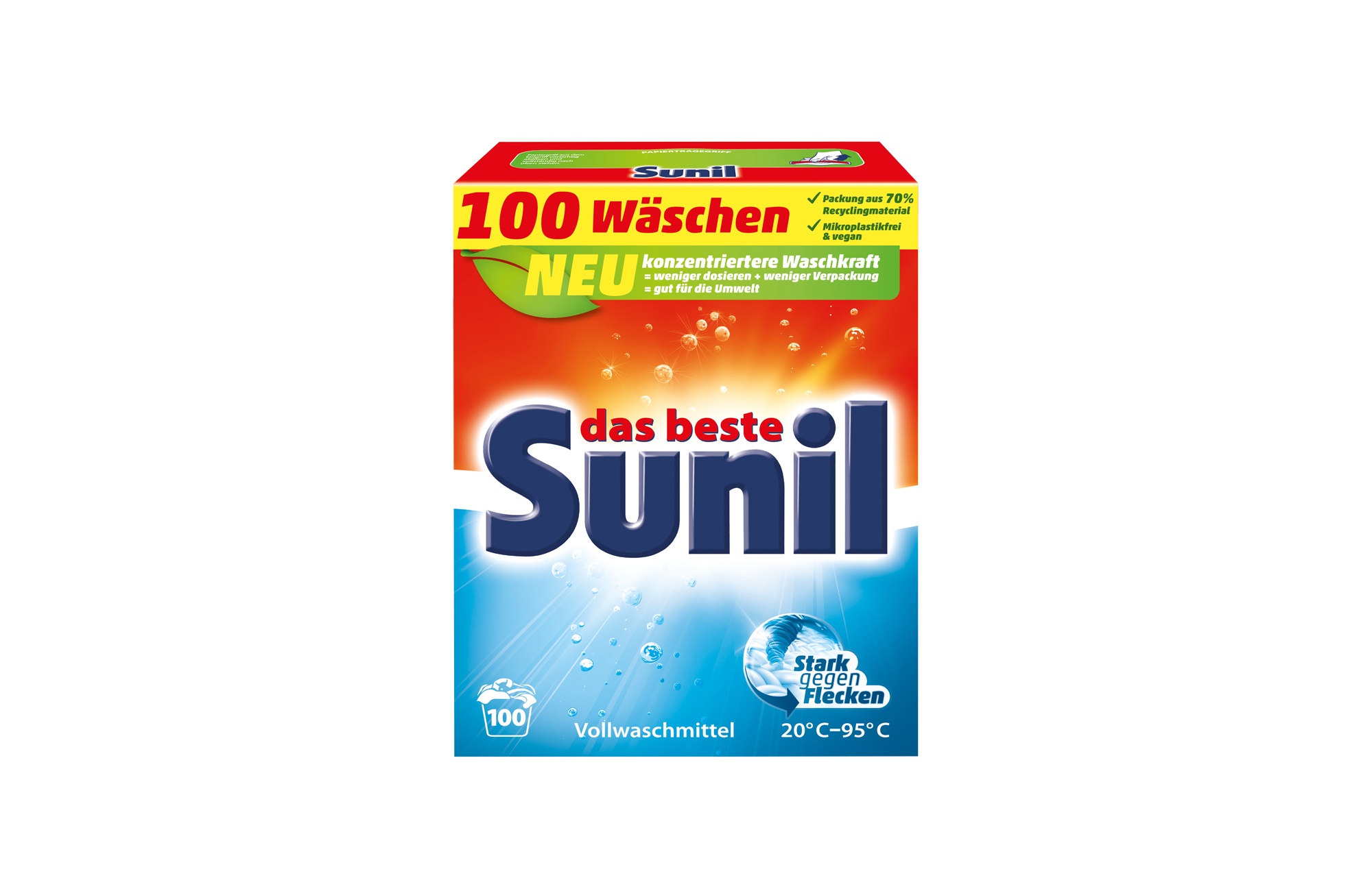 Sunil aktiv Pulver 5kg (100WL)