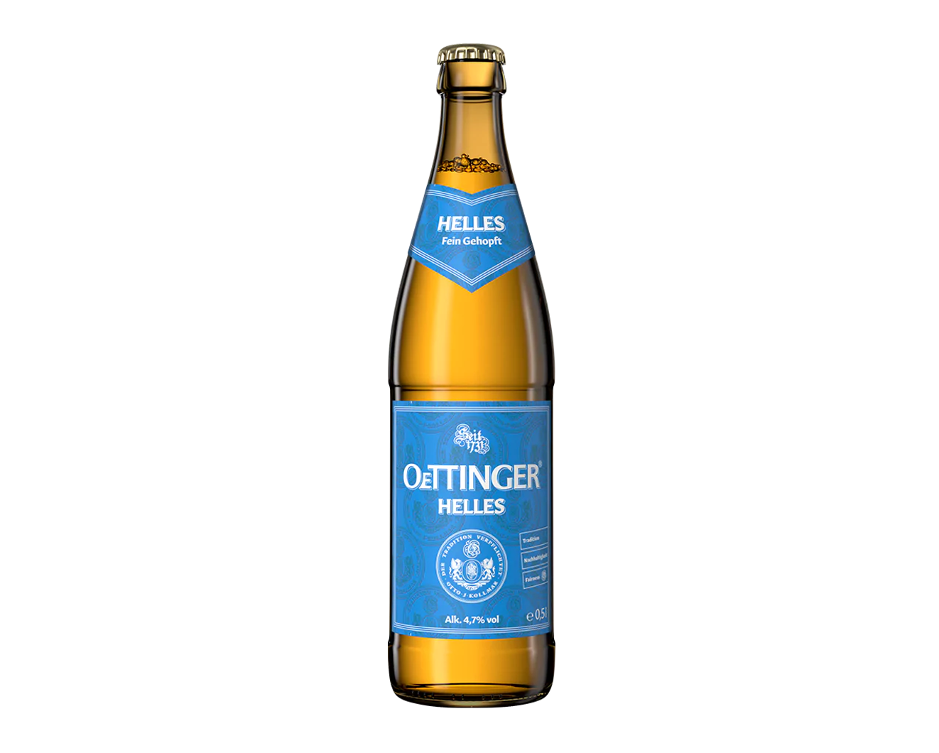 Öttinger Helles 20x0,5 L, 4,7 % alc Vol (Kiste)