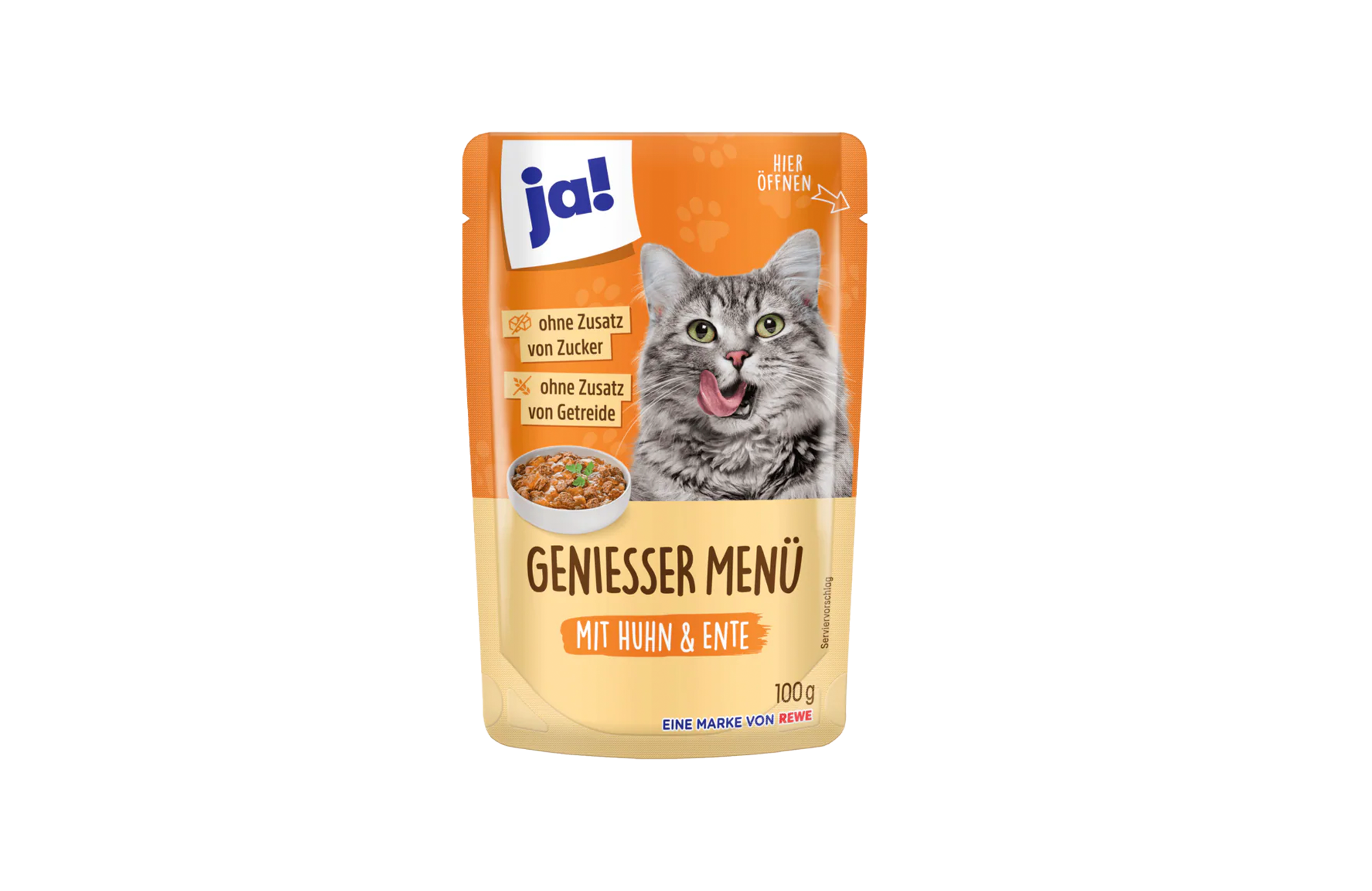 Ja! Geniesser Menü Huhn+Ente 100g