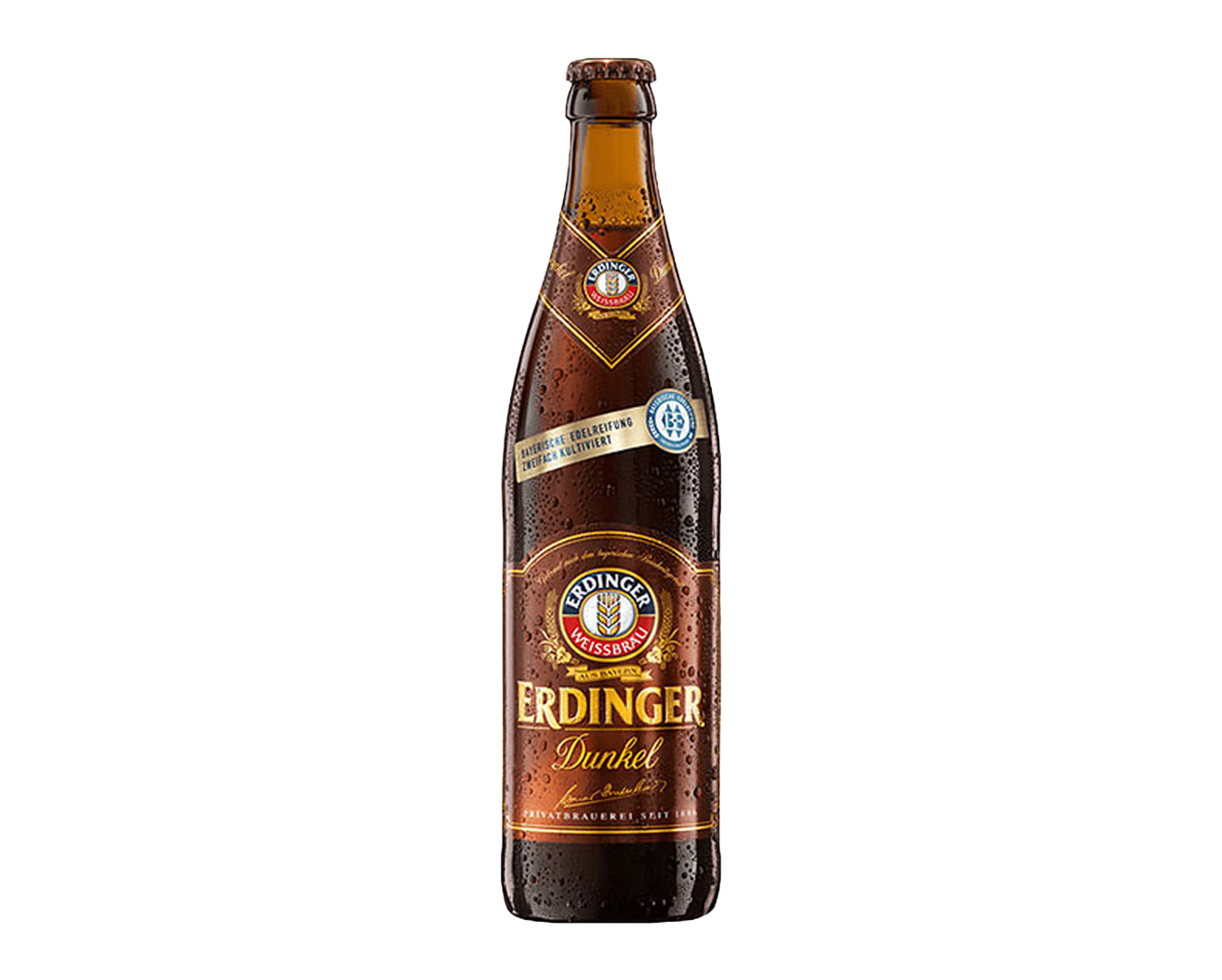 Erdinger Weissbier dunkel 20x0,5 L, 5,3 % alc Vol (Kiste)