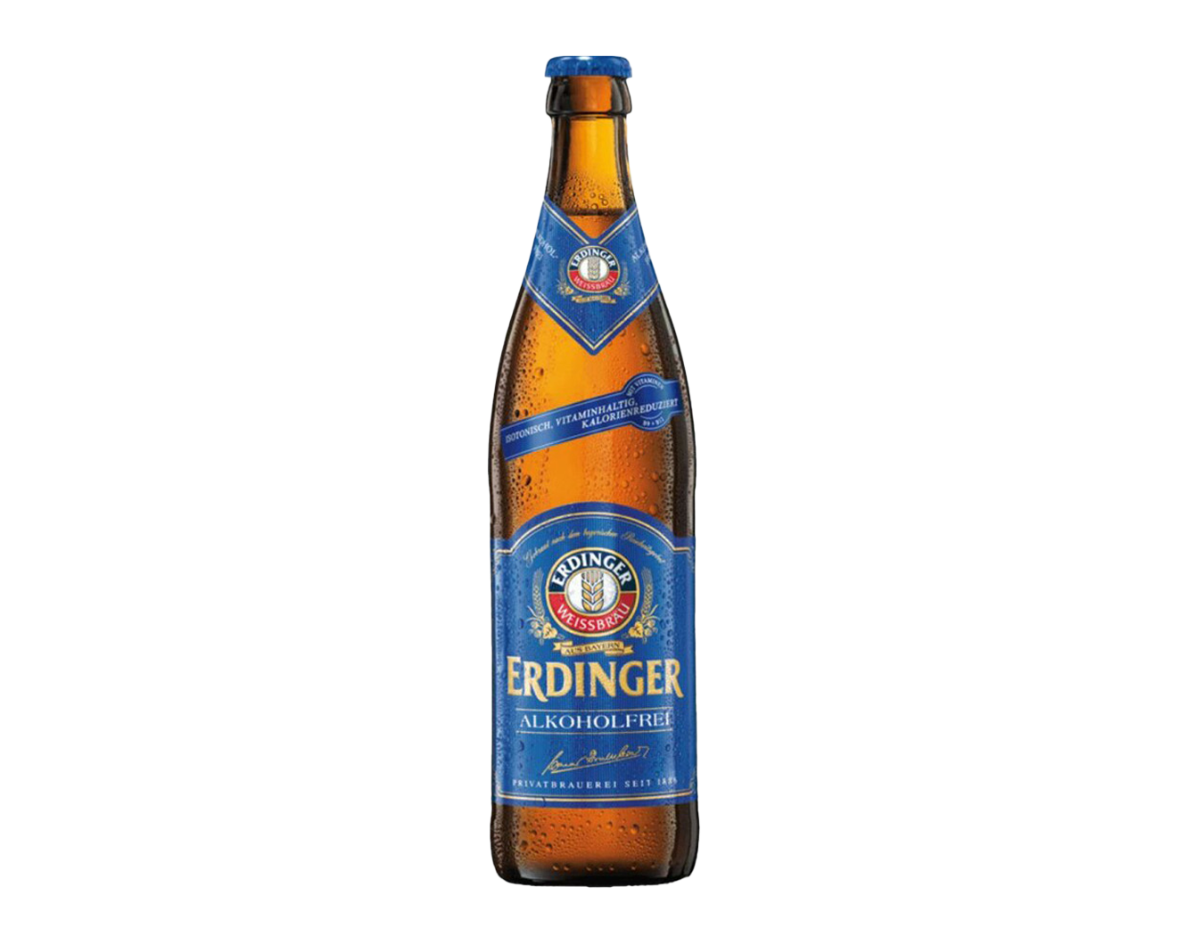 Erdinger Weissbier alkf. 20x0,5 L, < 0,5 % alc Vol (Kiste)