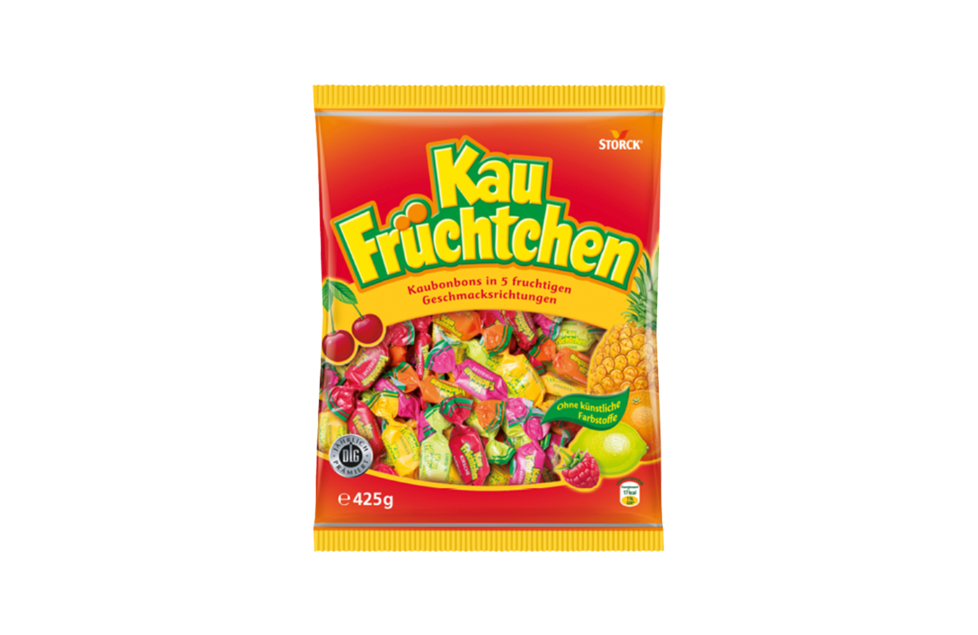 Bunte Welt Kau Früchtchen 425g - Storck