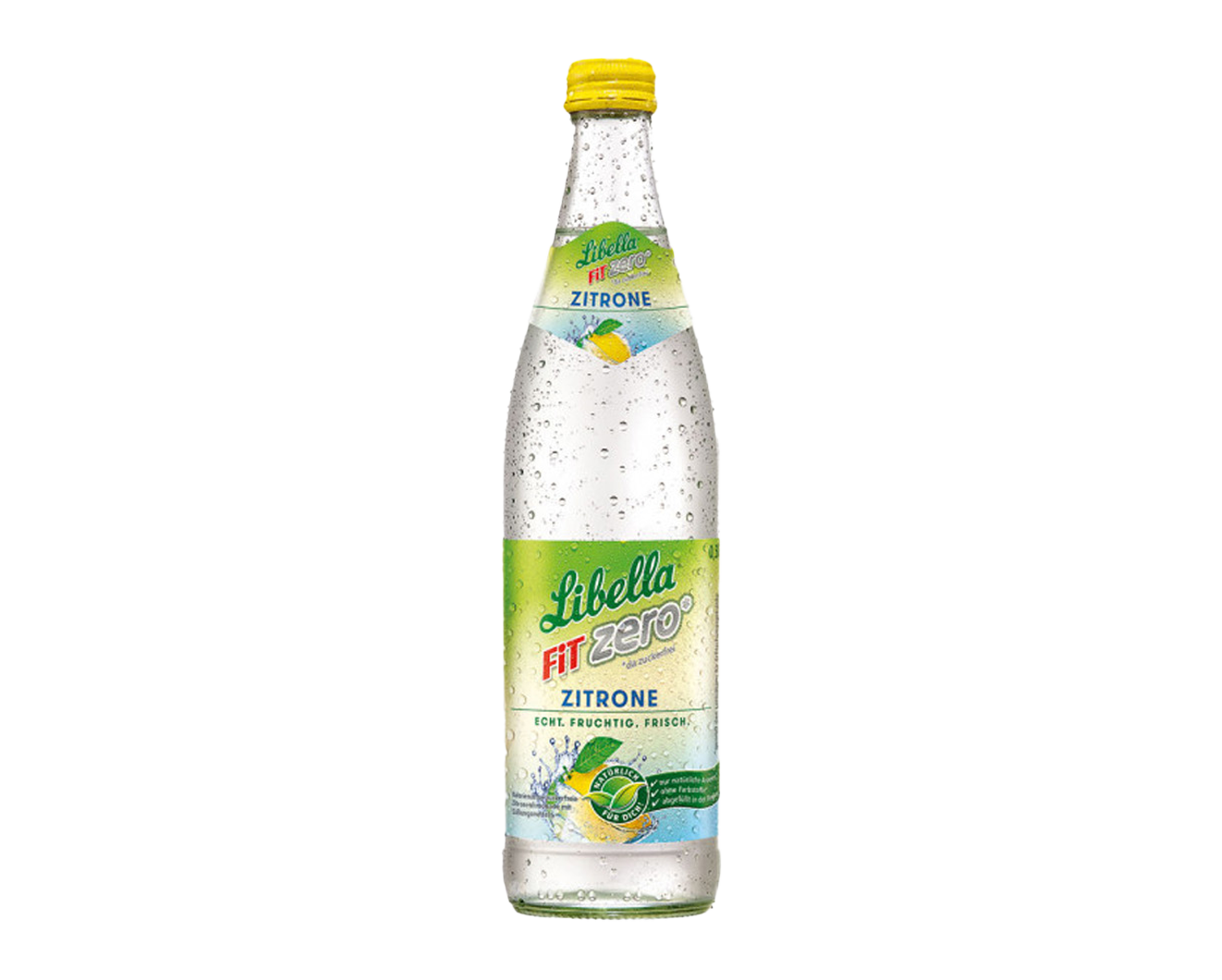 Libella Fit Zitrone 20x0,5 L Glas (Kiste)