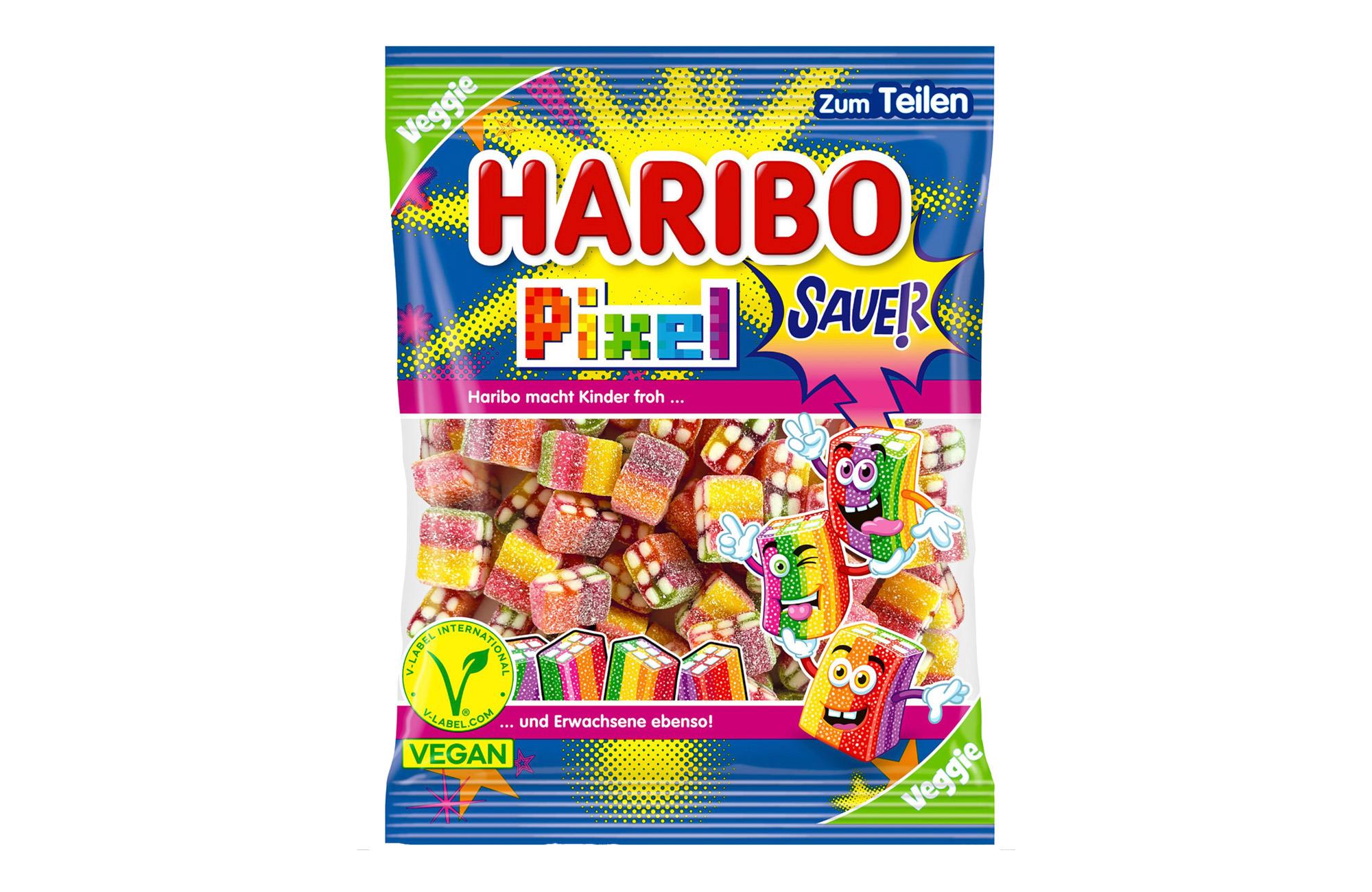 Haribo Rainbow Pixel VEGGIE 160G Beutel